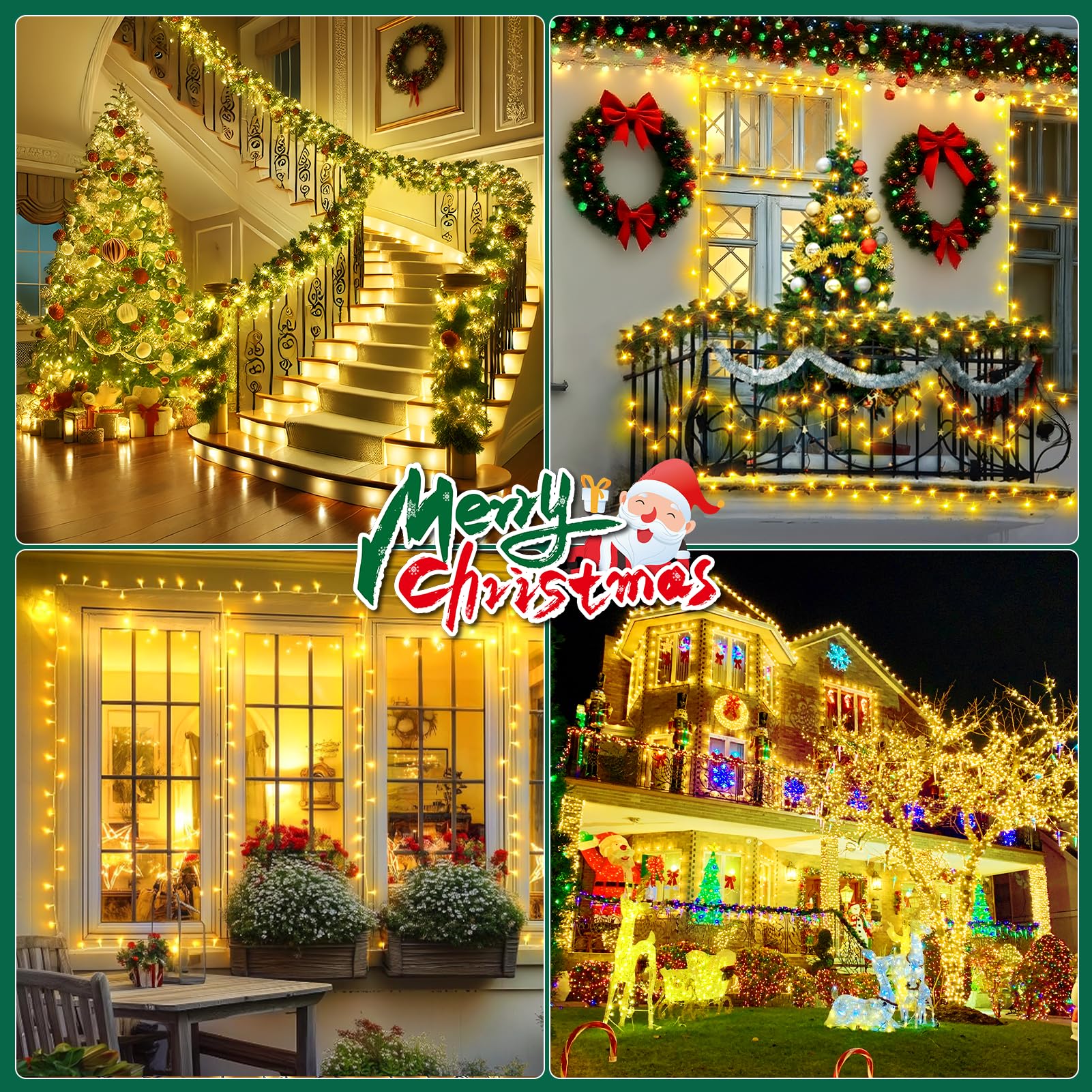 Misopily LMS0805M300 Christmas-String-Lights - View #7