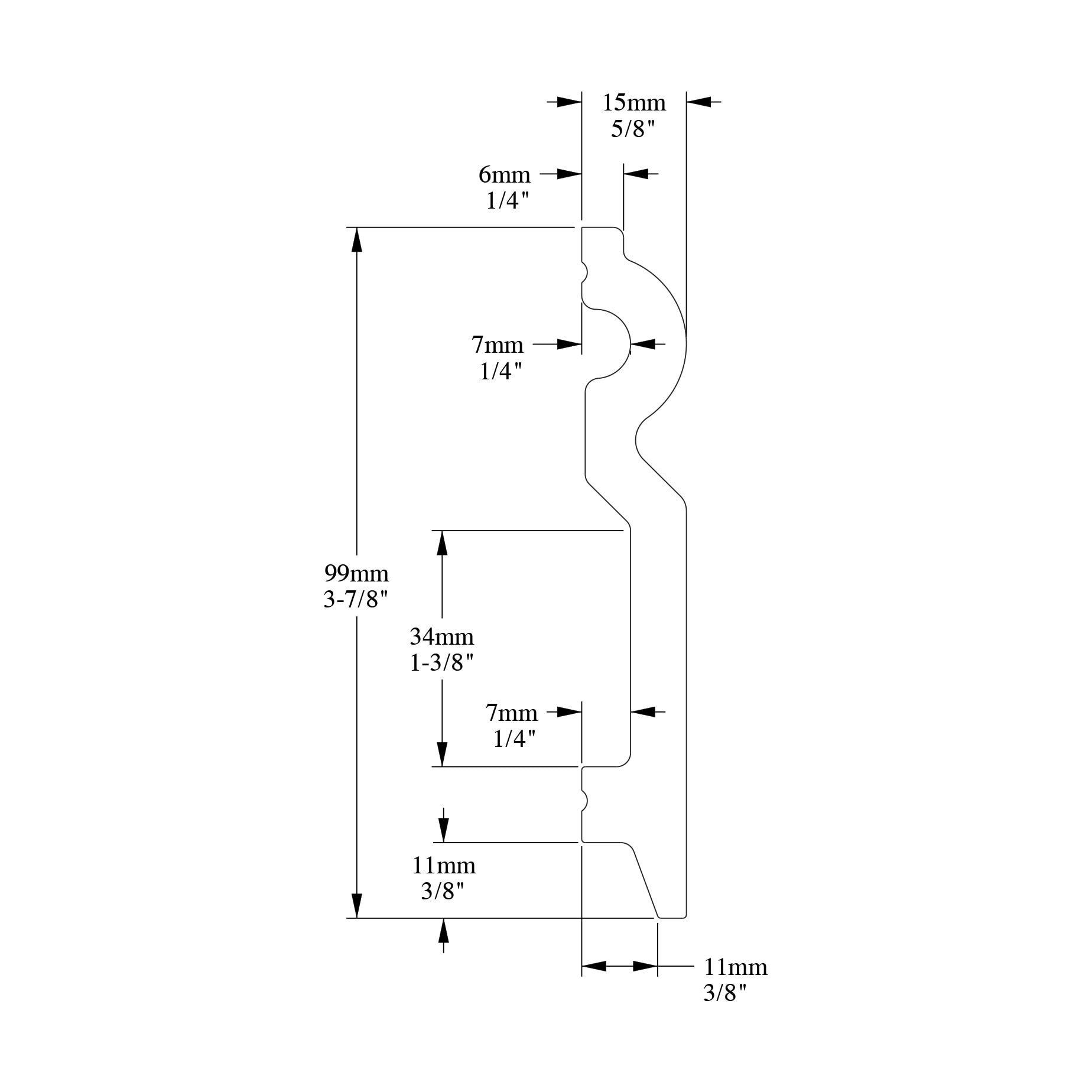 Orac Decor SX137F Baseboard-Moulding - View #2