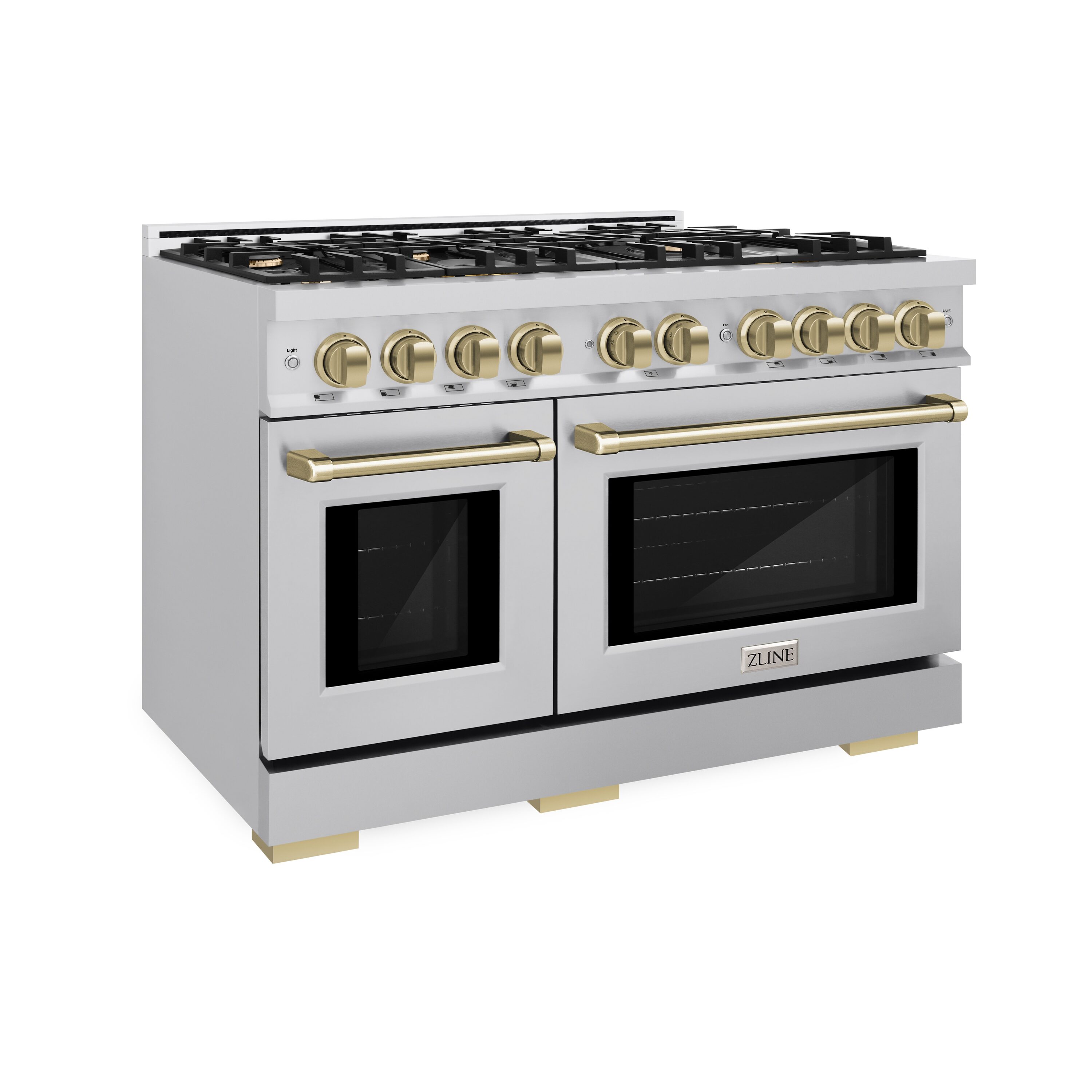 ZLINE KITCHEN & BATH HDRZ-48-CB Double-Dual-Fuel-Ranges - View #2
