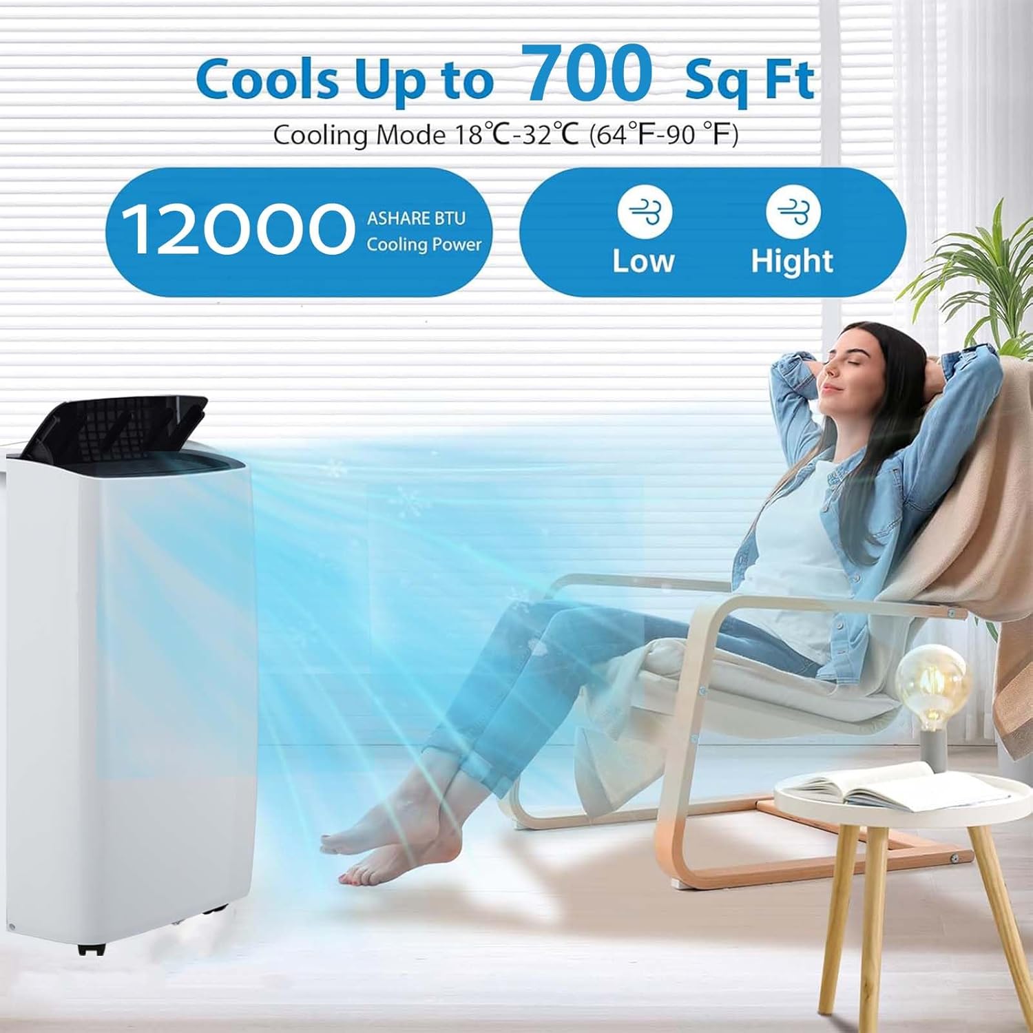Qeetex ZYS-PHO-10HRCH86 Portable-Air-Conditioners - View #2