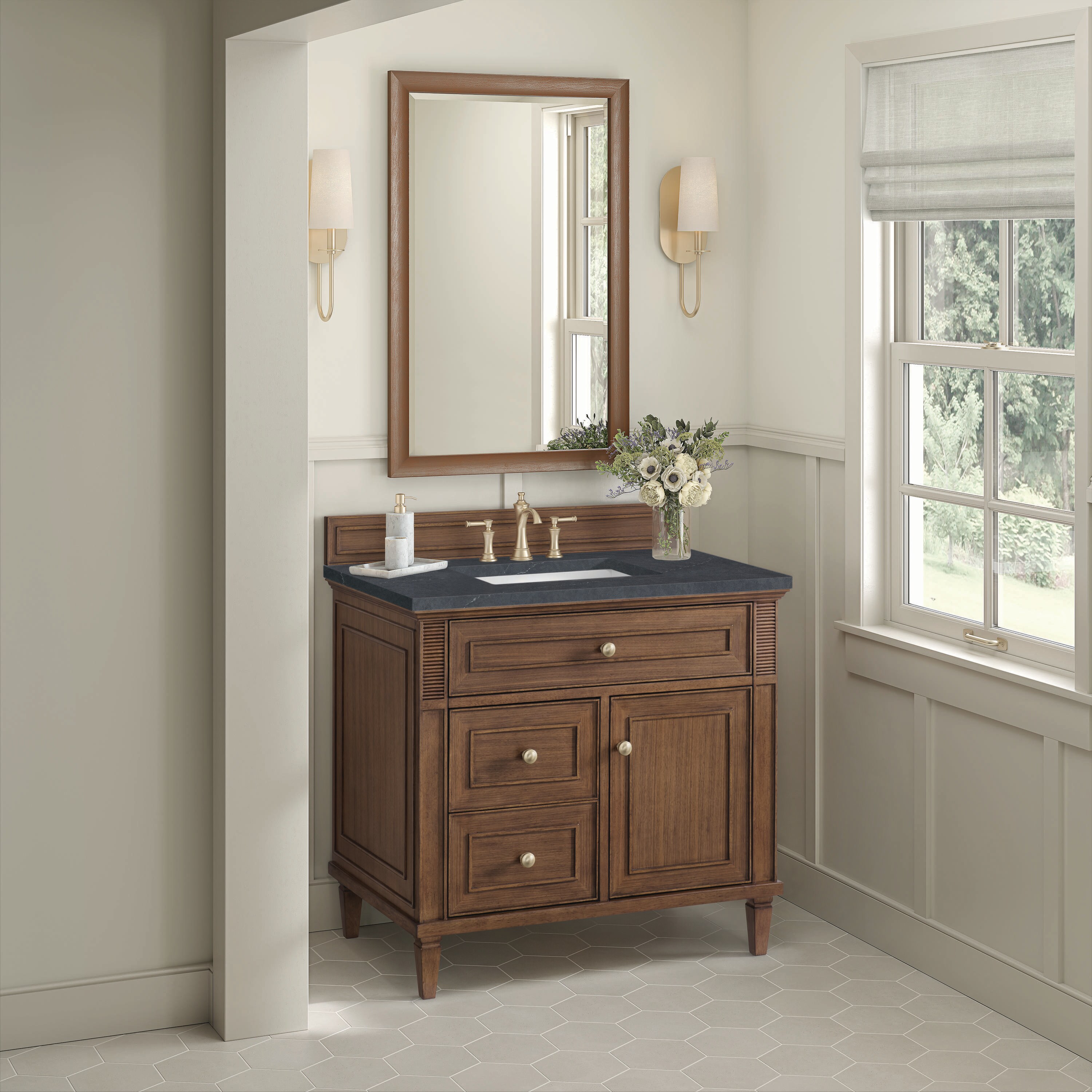 James Martin Vanities 424-V36-WLT-3CSP Bath-Vanity-Combo - View #3