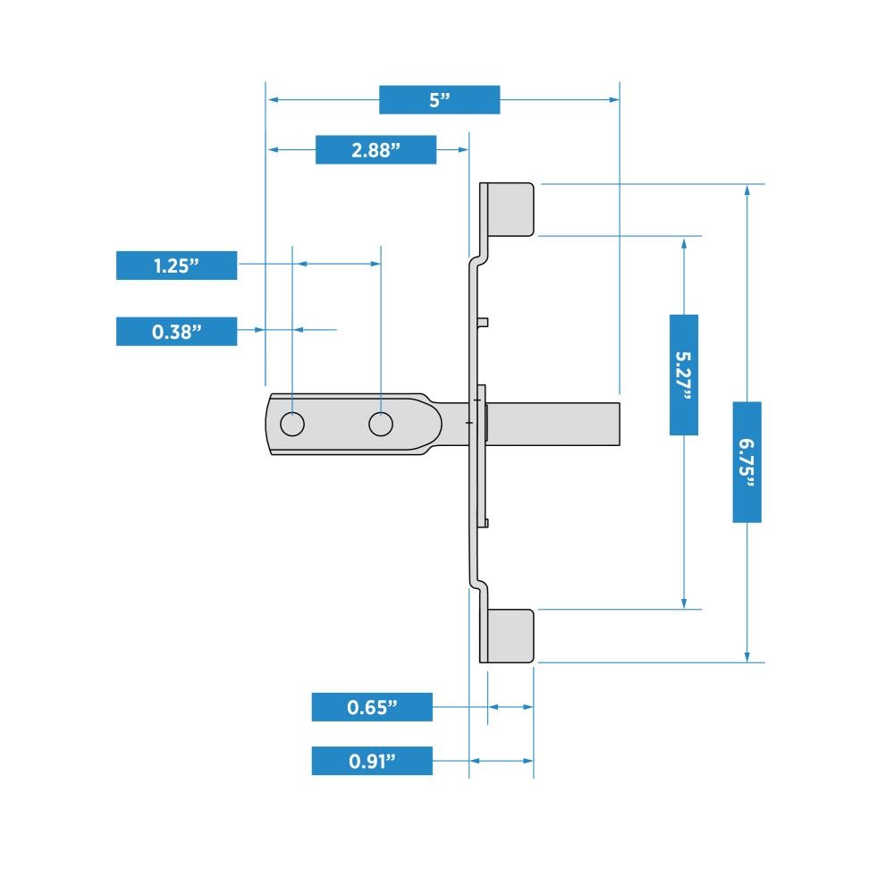 National Hardware N199-158 Gate-Hardware - View #9