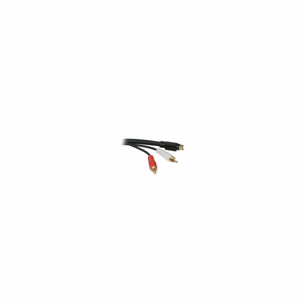 FastTrack ZX9CTG1452 50ft VALUE SERIES S-VIDEO- RCA AUDIO CABLE