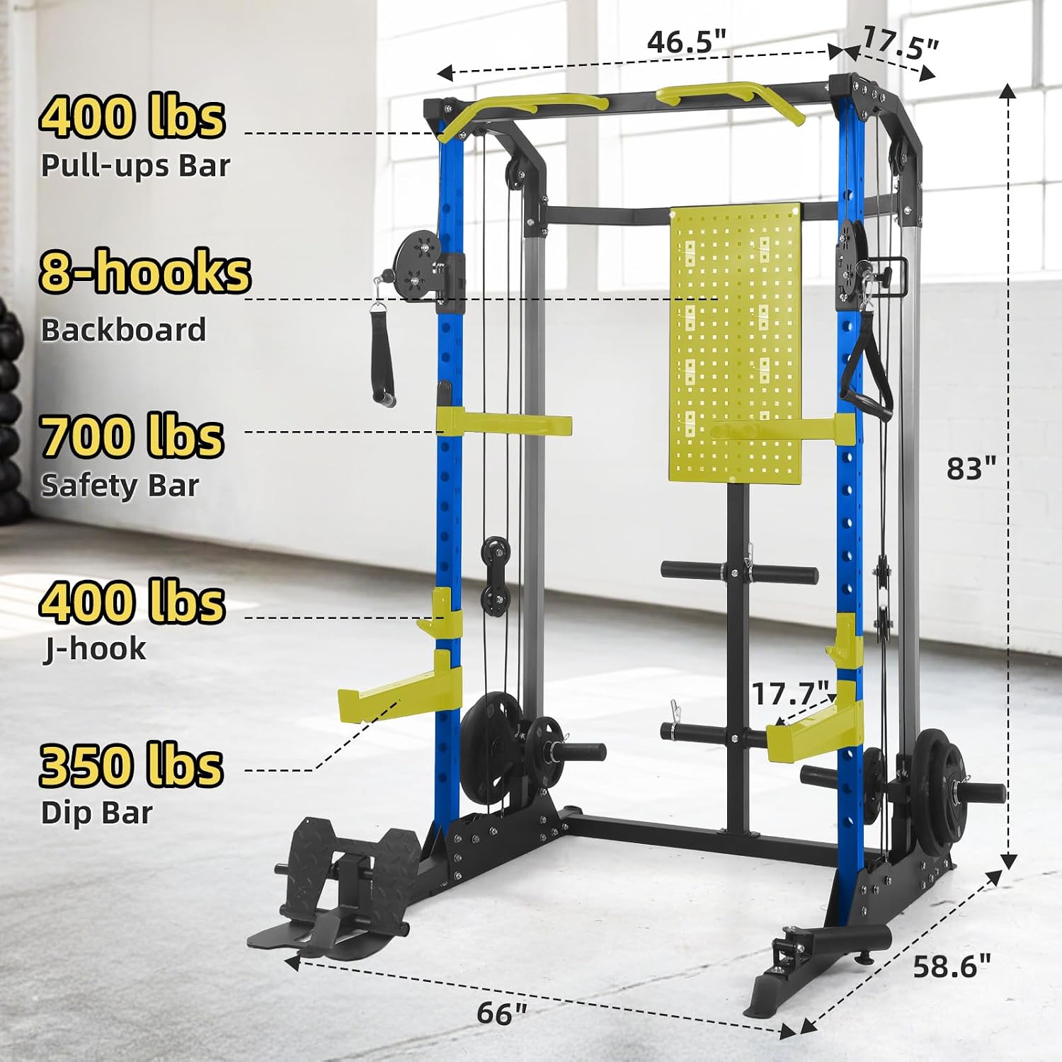 GAOMON CES-8UVTEDD7QHA8-PE6 Lat-Pull-Down-Machines - View #5