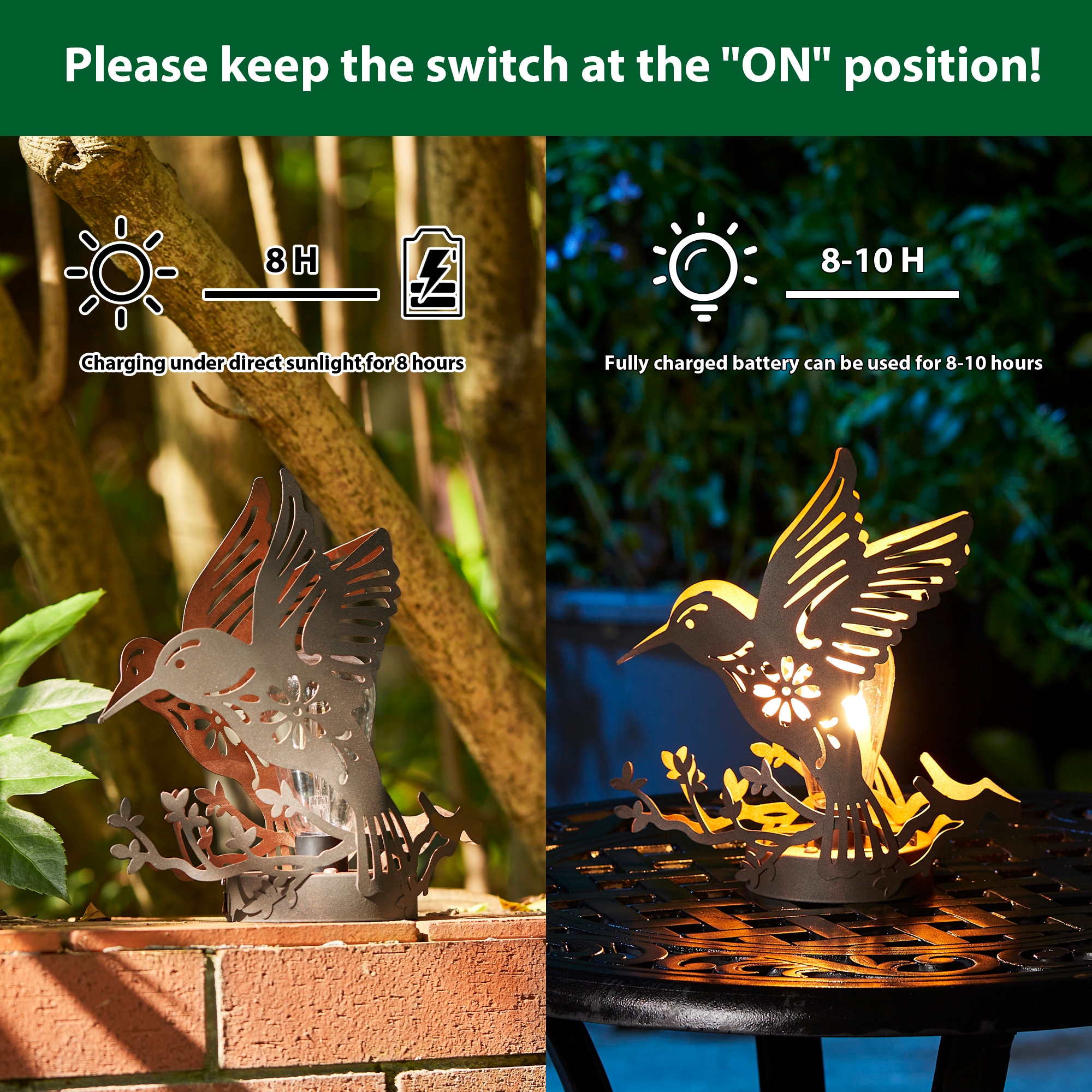 Glitzhome 2023300065 Outdoor-Decorative-Lanterns - View #9