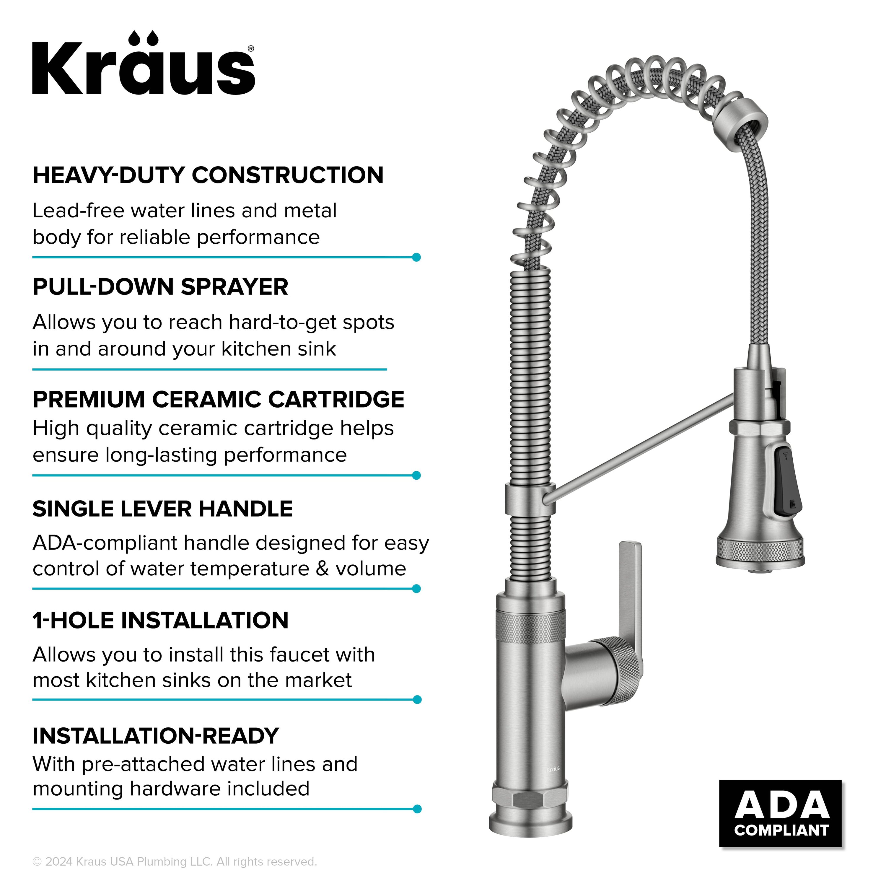 Kraus KPF-4110SFS Kitchen-Faucets - View #17