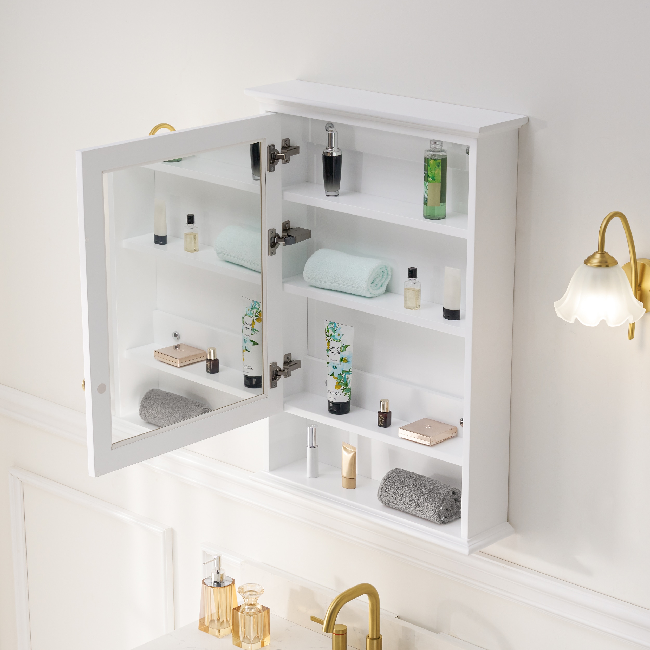 WELLFOR DTG-ZK3224 Bathroom-Medicine-Cabinets - View #14