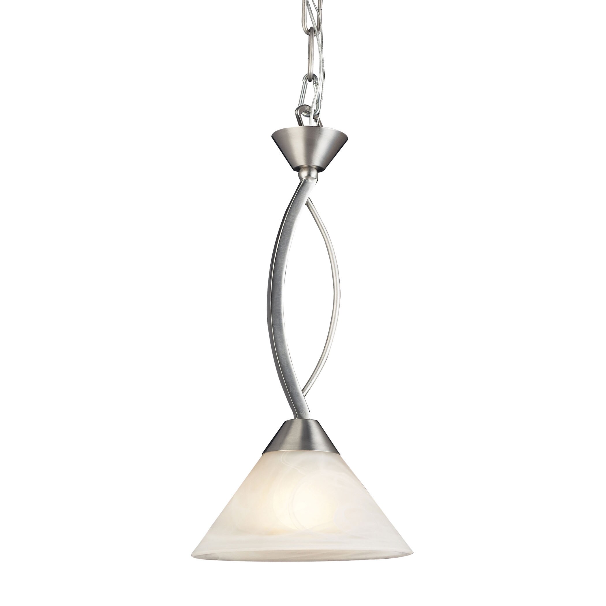 Westmore Lighting Beckett Satin Nickel Modern/Contemporary Kitchen Island Light