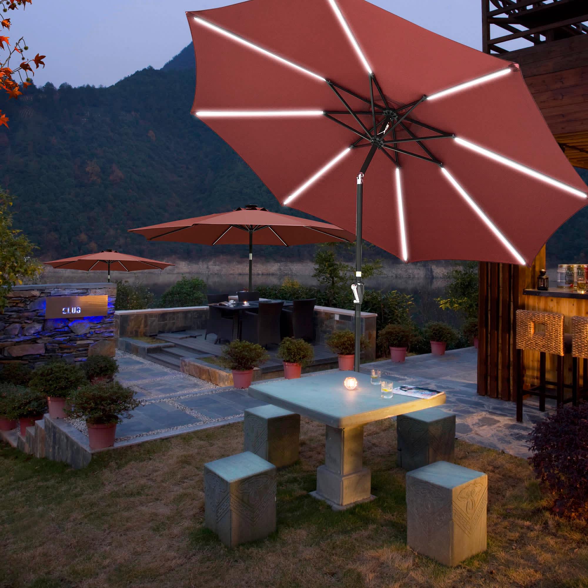 Yescom 07UMB029-9L-TERRA-LO Umbrellas-2 - View #8