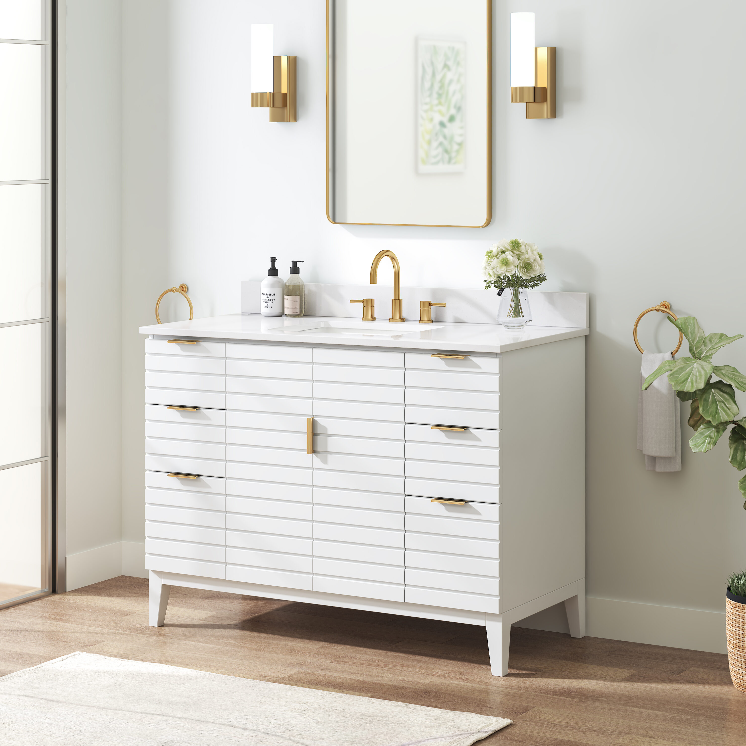 Origin 21 L23014-VS48-WT Bath-Vanity-Combo - View #2