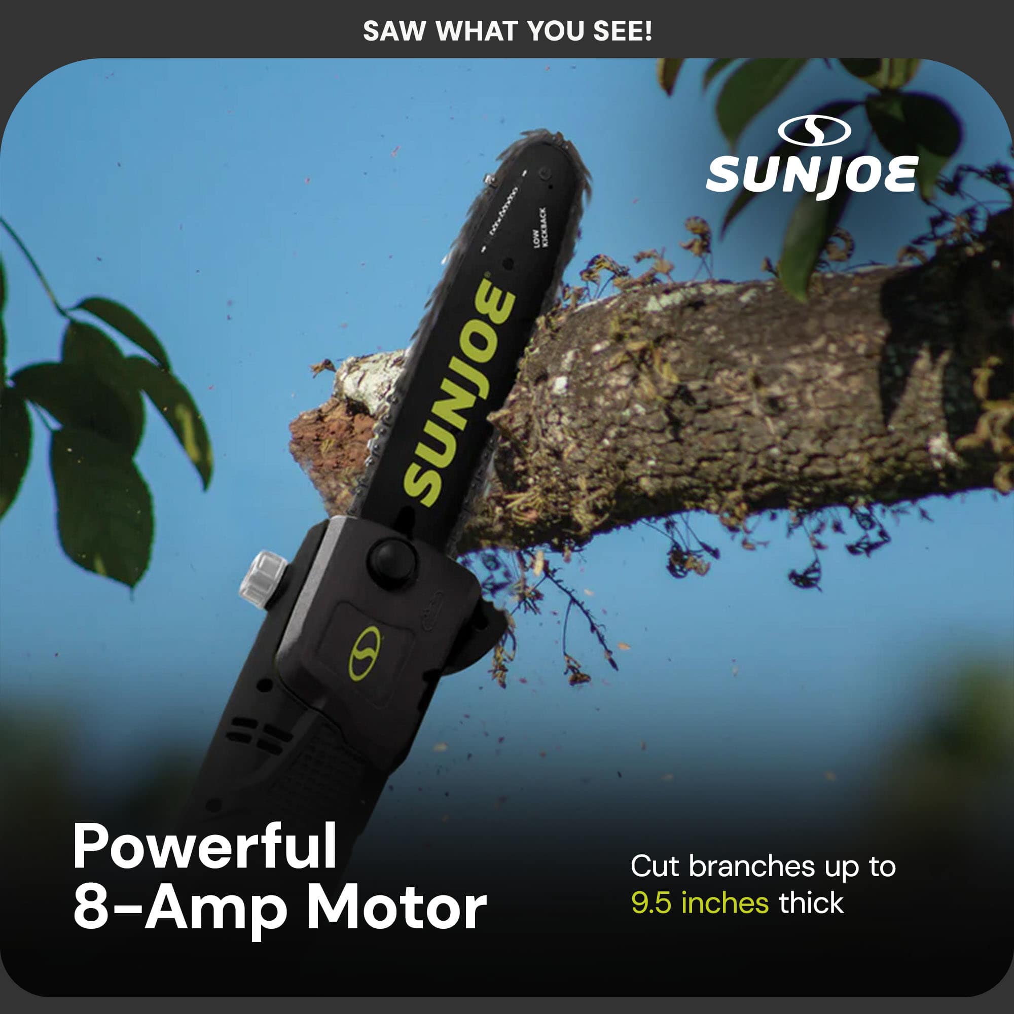 Sun Joe 77514 Cordless-Chainsaw - View #5