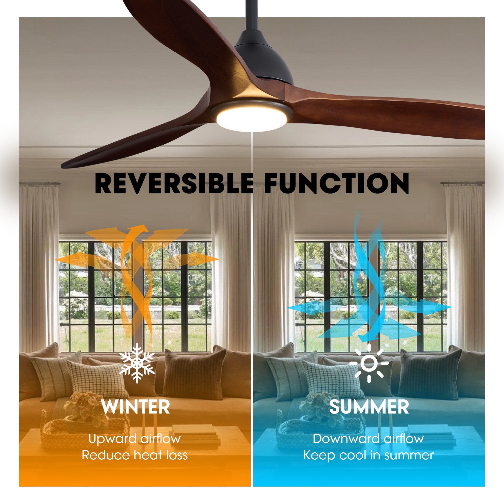 Antoine LSBD-43 Ceiling-Fans - View #4