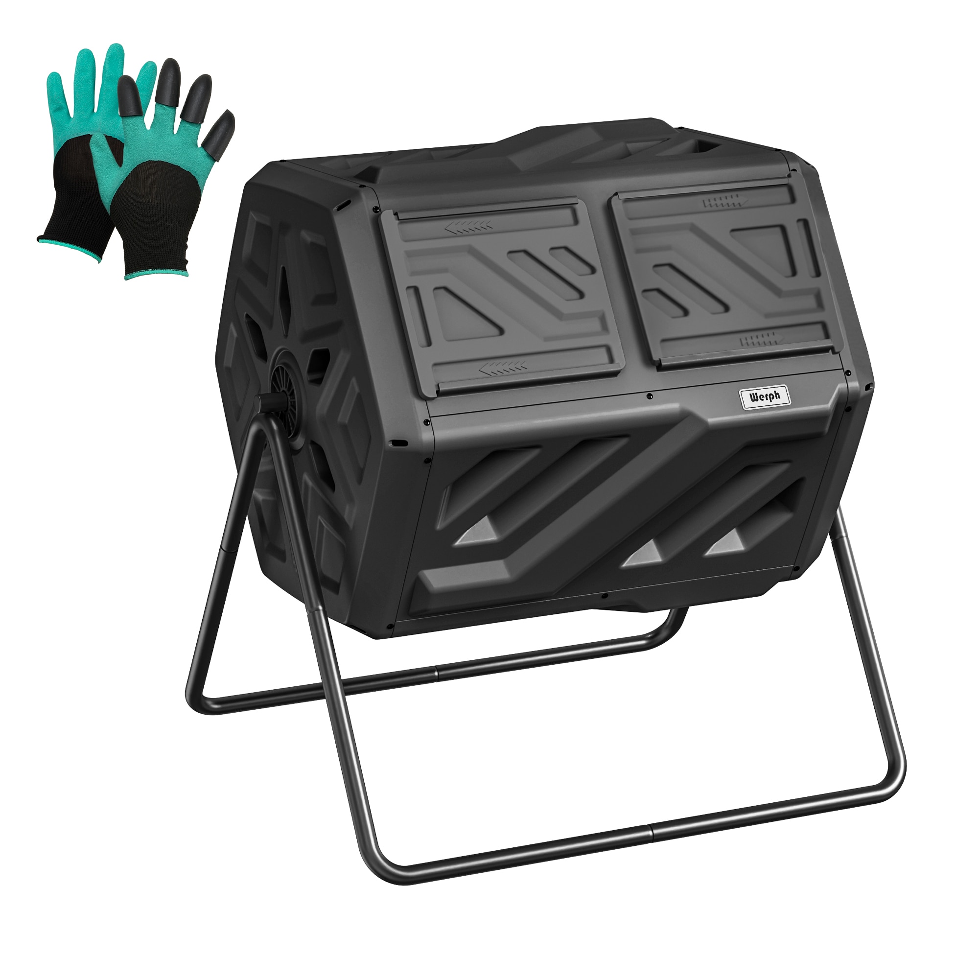 Werph 43-Gallon Plastic Tumbler Composter at Lowes.com