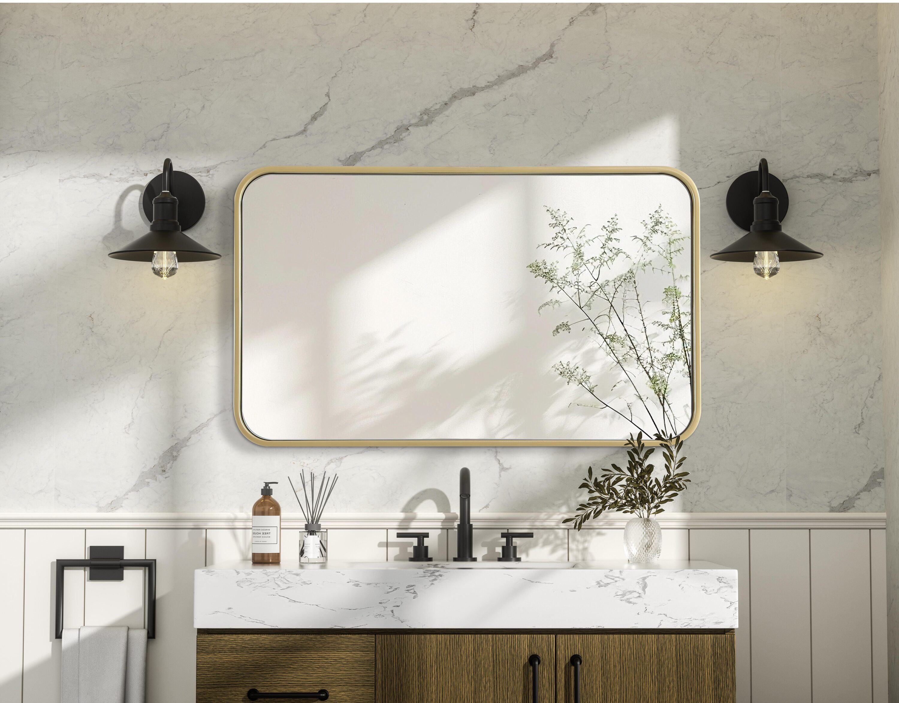 Simply Living Home SLMR24A5490BRA Decor-Mirrors - View #6