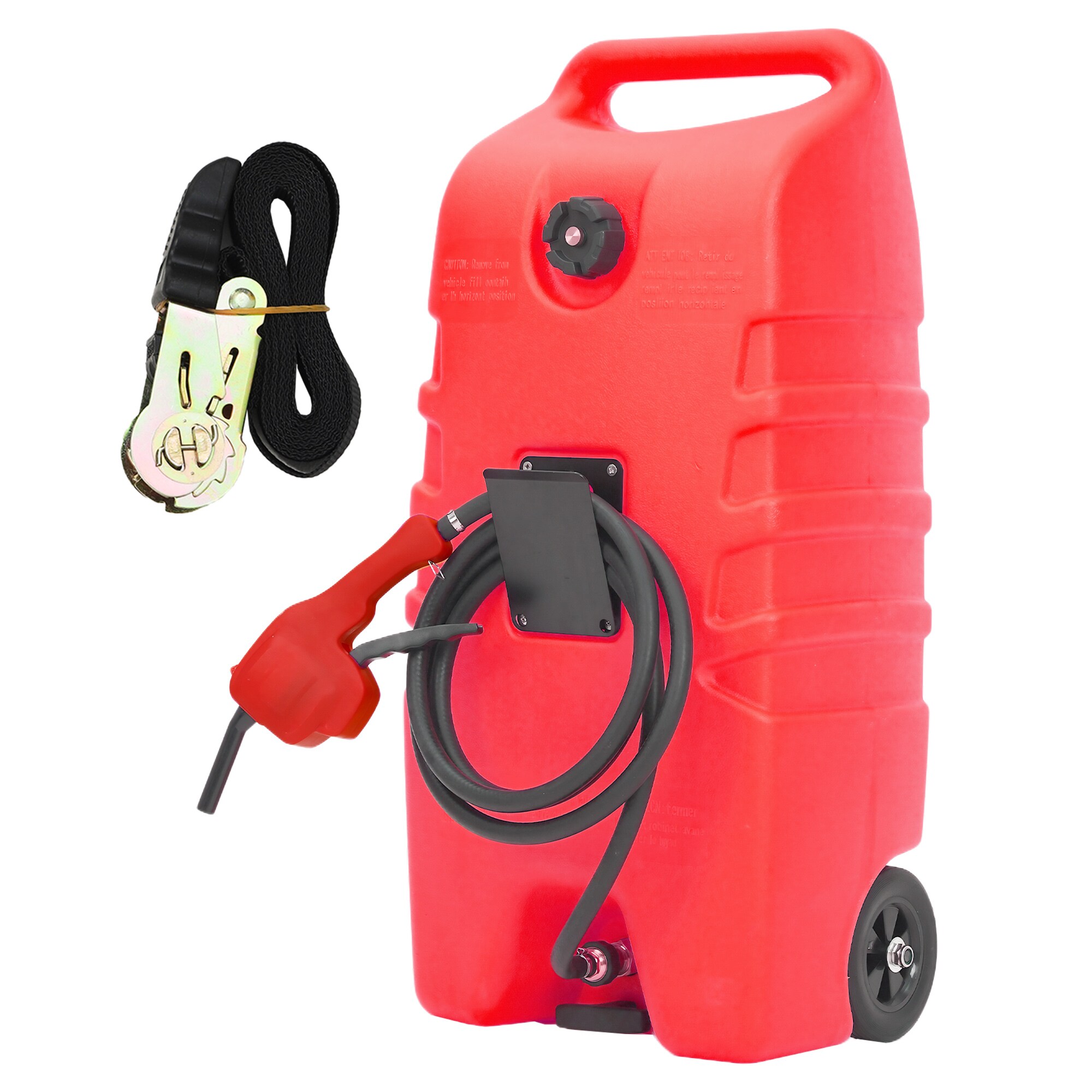Der Rose GWPAU-0KV3FLEC 14 Gallon Portable Fuel Tank Diesel  Gasoline Transfer Tank red