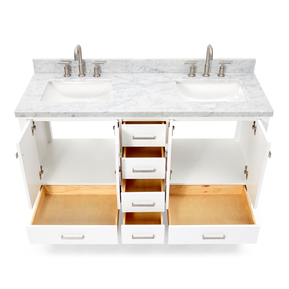 ARIEL A061DCWRVOWHT Bath-Vanity-Combo - View #3