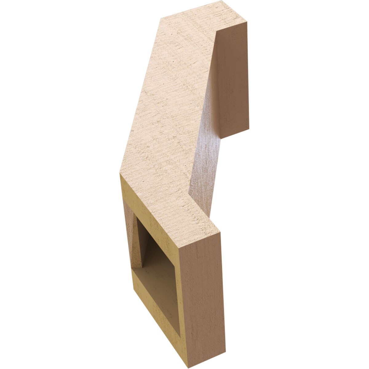 Ekena Millwork BRCUR05X08X12BURRCPR braces - View #7