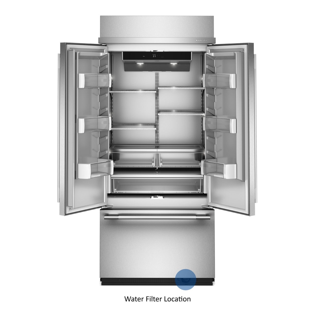 KitchenAid KBFN536SPS French-Door-Refrigerators - View #11