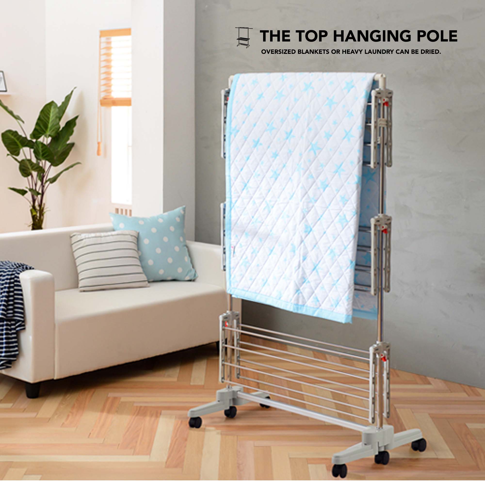 Hastings Home 3-Tier Laundry Drying Rack - 9948925