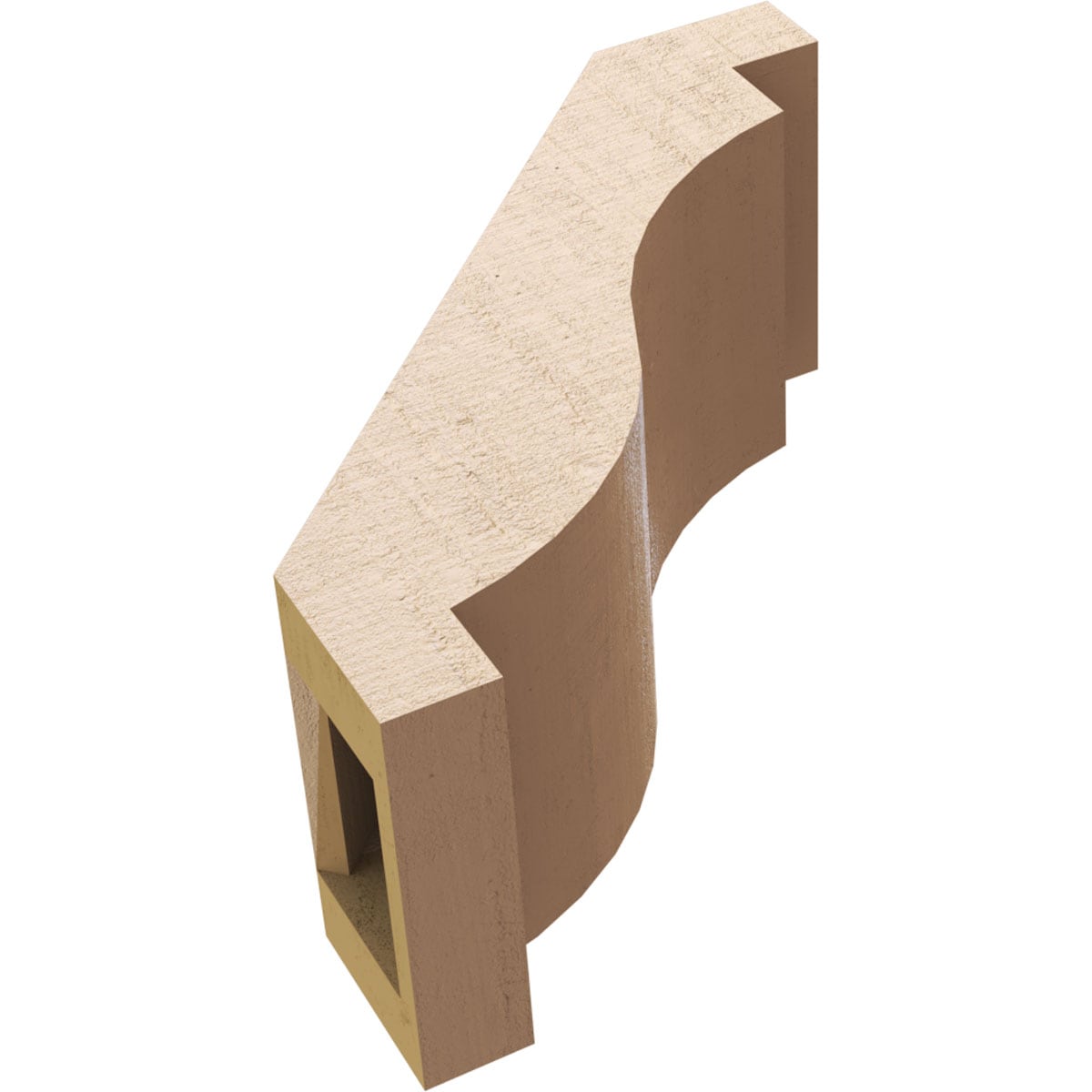 Ekena Millwork BRCUR05X10X10CHGRCPR braces - View #7