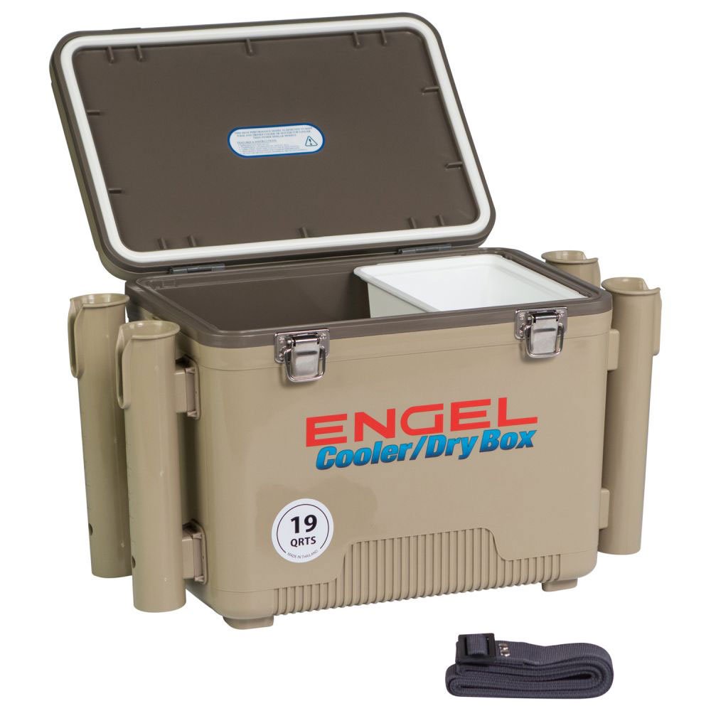 Engel Coolers Engel Browns/Tans 19-Quart Insulated Chest Cooler at