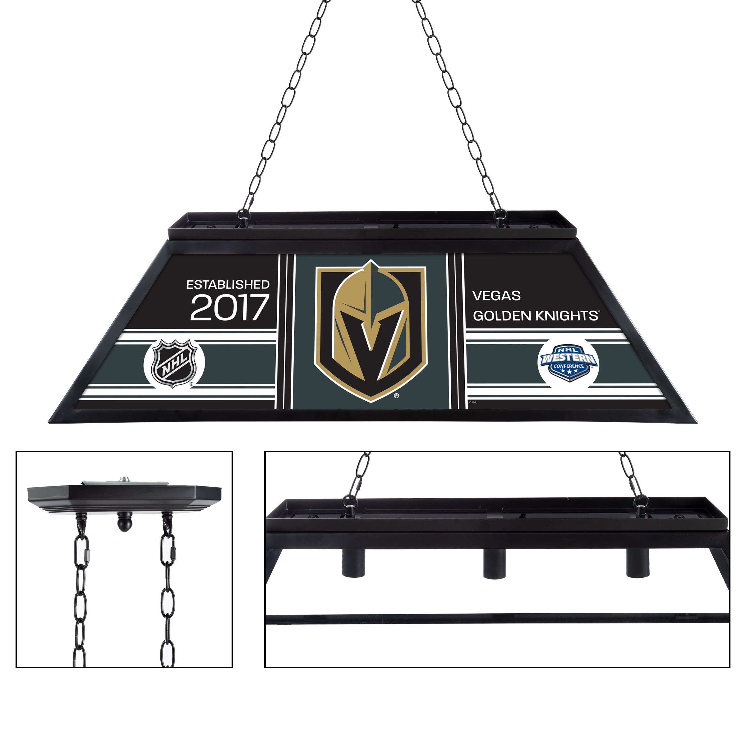 Trademark Gameroom NHL4400-VGK-PCH Pool-Table-Lighting - View #5