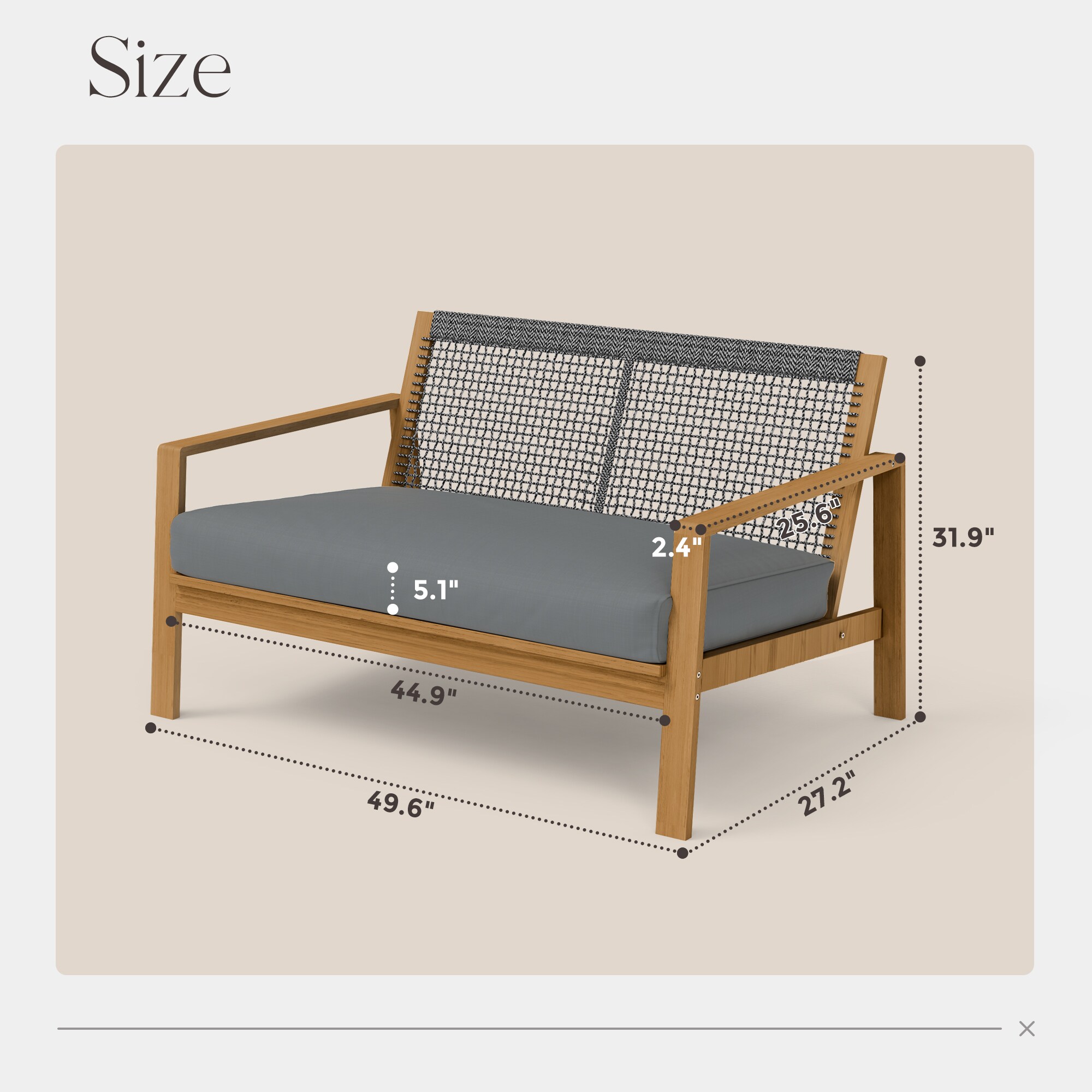 LTMATE LSLR1204 Patio-Conversation-Sets - View #2