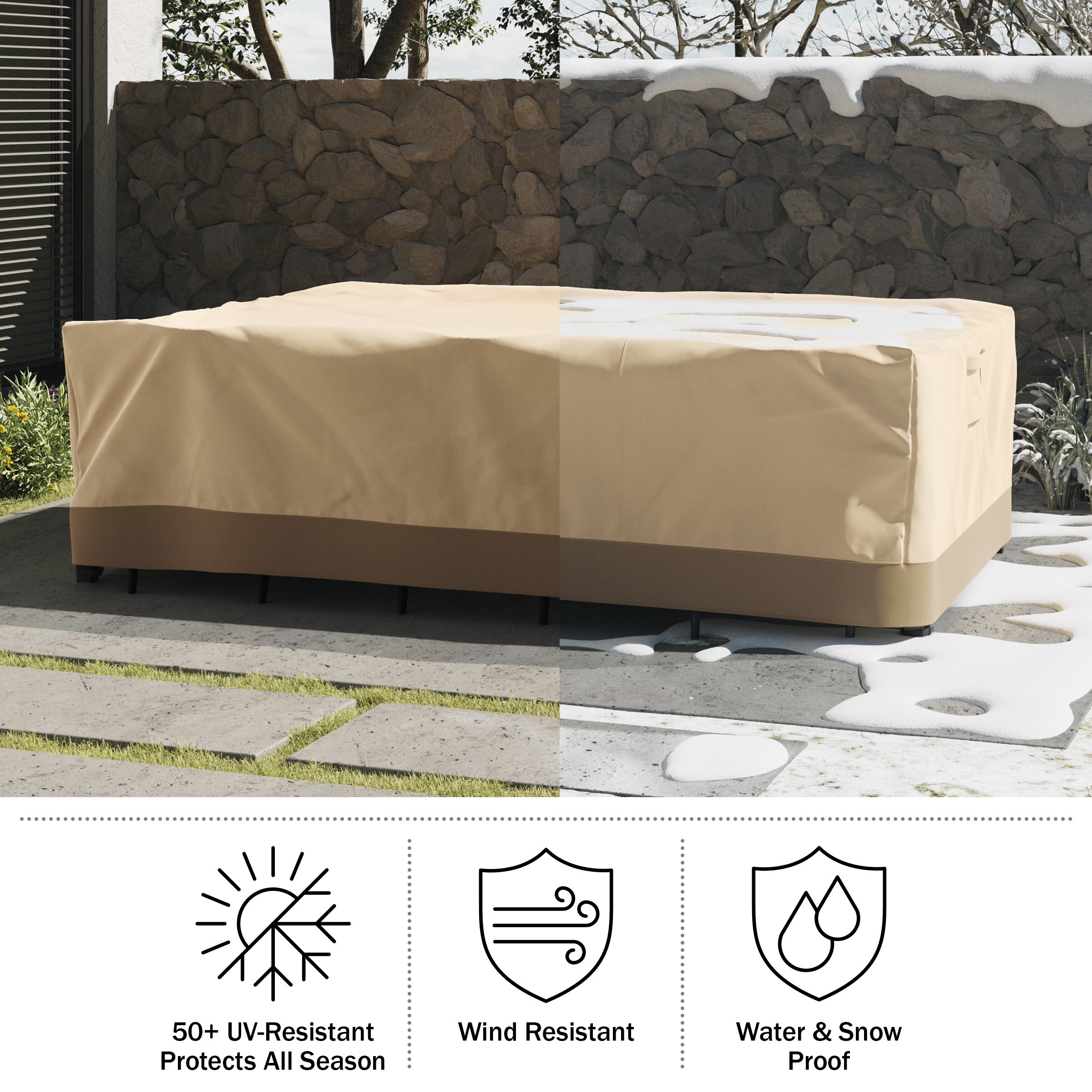Pure Garden 50-LG1301 Patio-Furniture-Covers - View #3