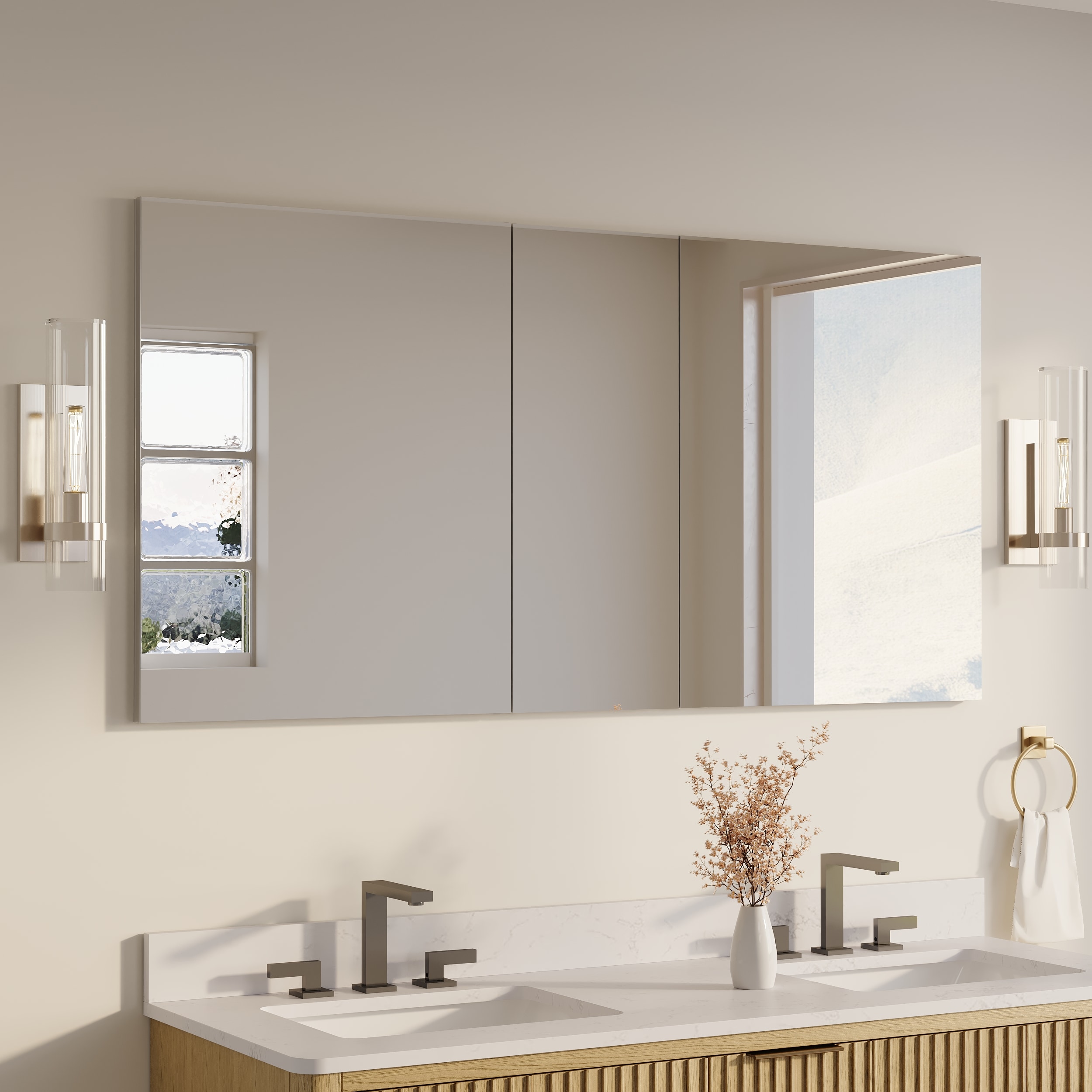 CALVON CLRO-24R12L24L Bathroom-Medicine-Cabinets - View #4