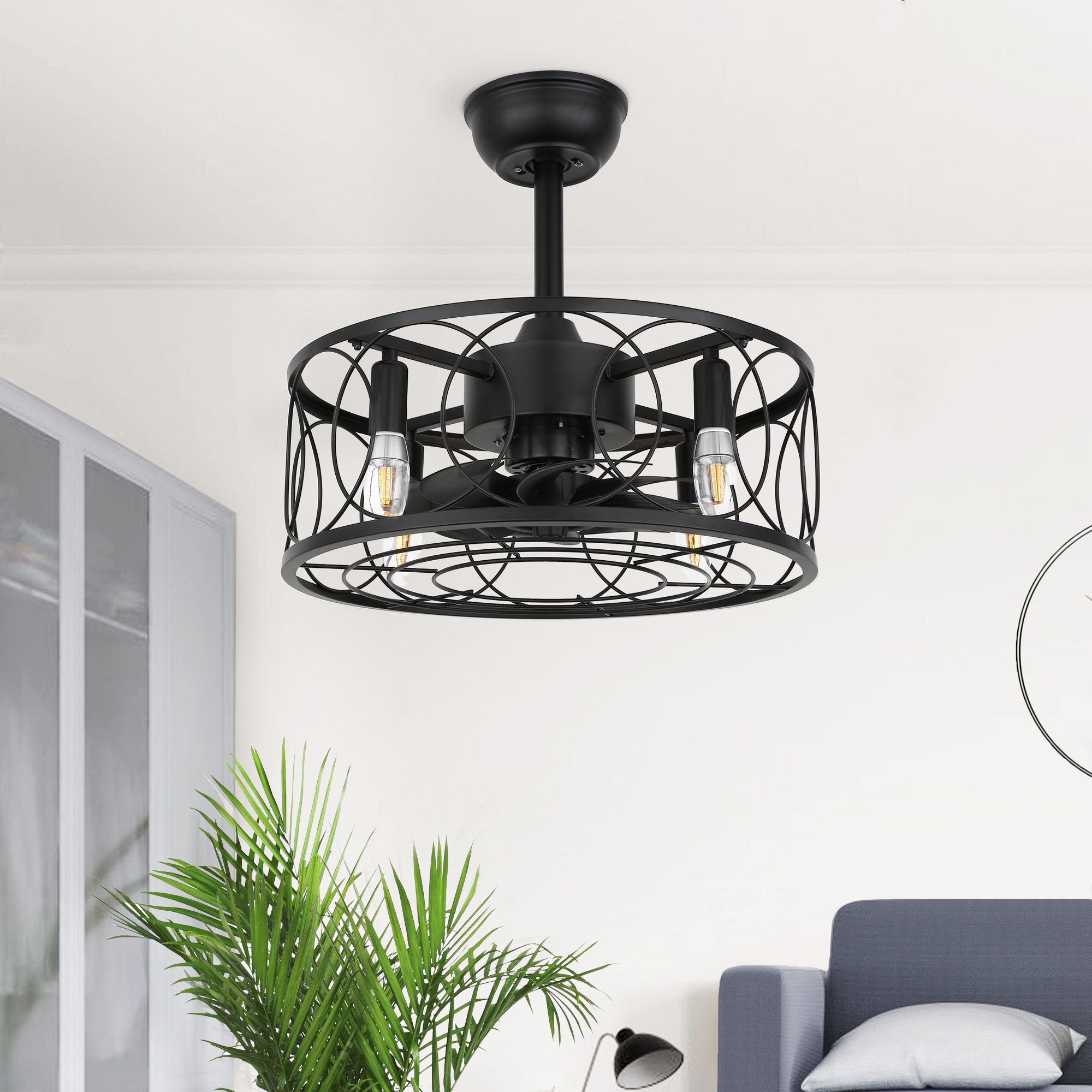 GETLEDEL CF-3501BK Ceiling-Fans - View #5