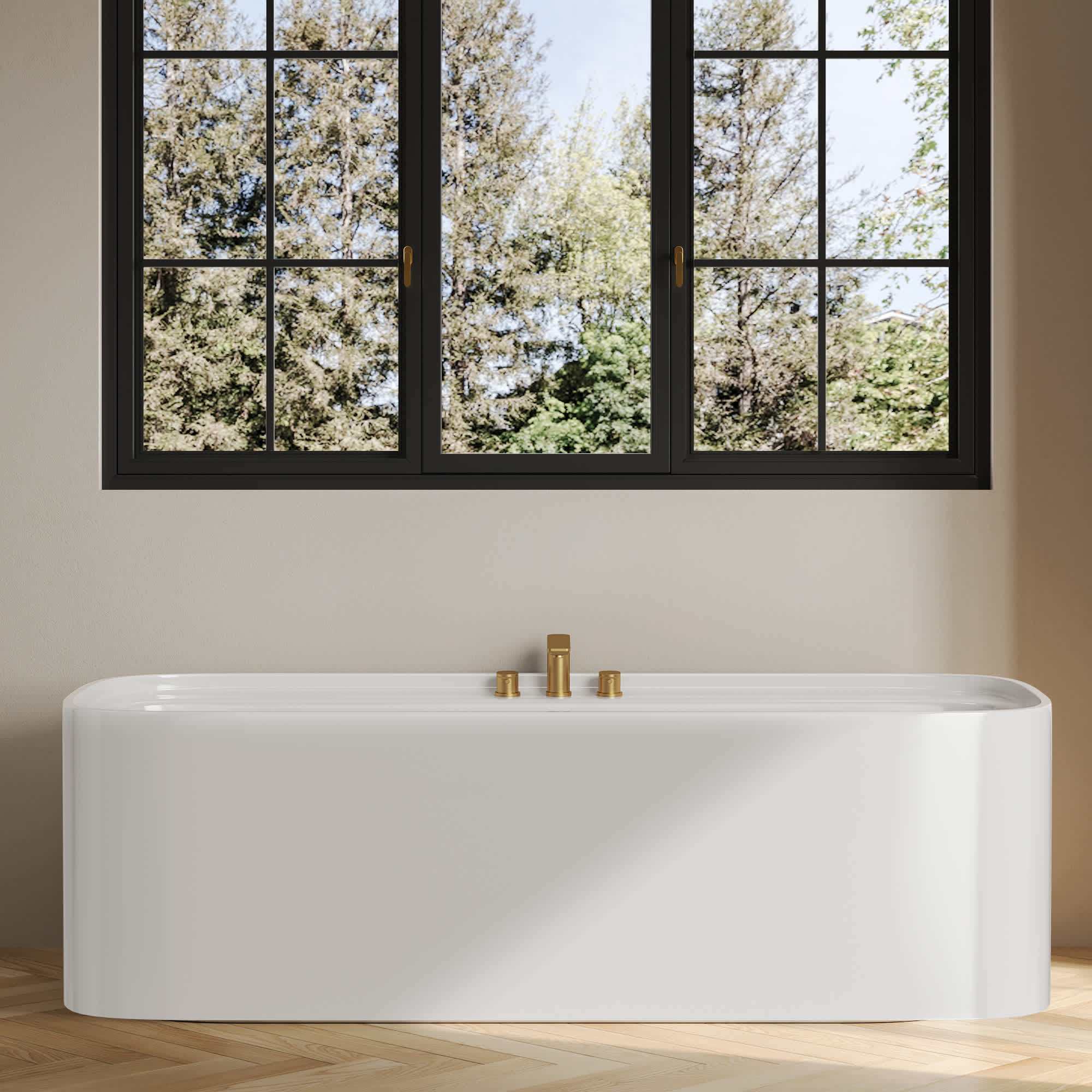EVERSTEIN SFS-1157-GD Roman-Tub-Faucets - View #3