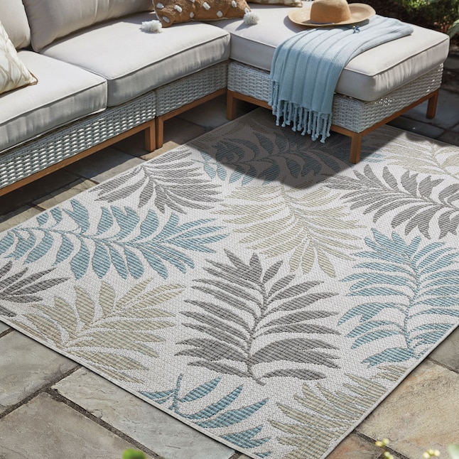 Outdoor Indoor Area Rugs, Anti-slip Rugs For Patio Deck Carpet