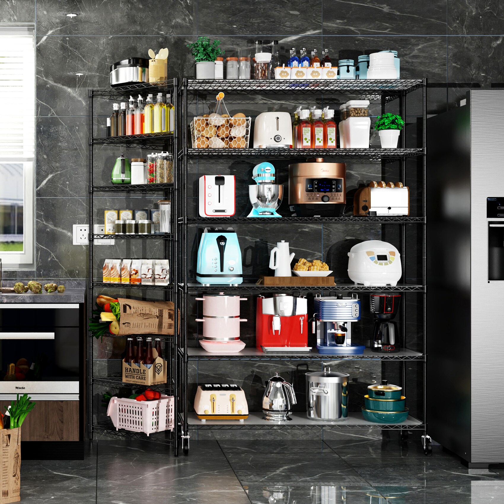 Damerin ZQ-DS-F10 Free-Standing-Shelving - View #4
