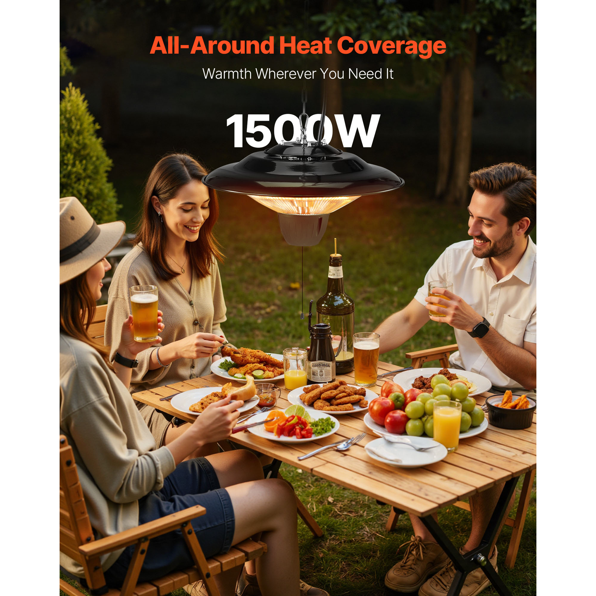 VEVOR SCHWXJRQSXXG13405V1 Portable-Electric-Heat - View #3