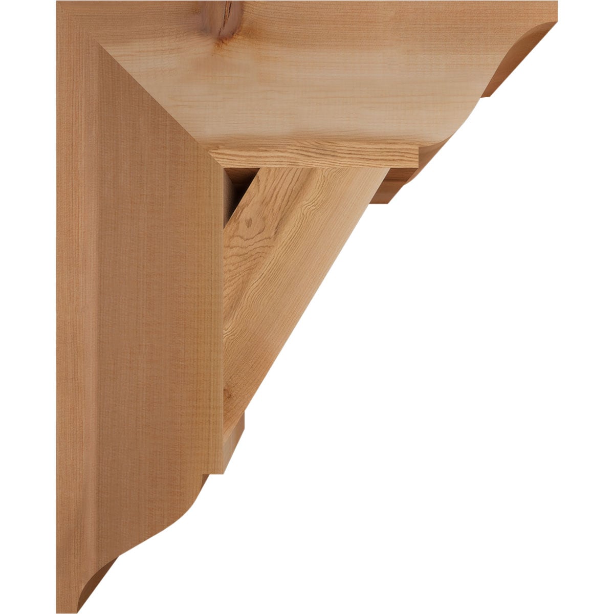 Ekena Millwork BKT06X18X22TRA01SWR Exterior-Brackets-Braces - View #3