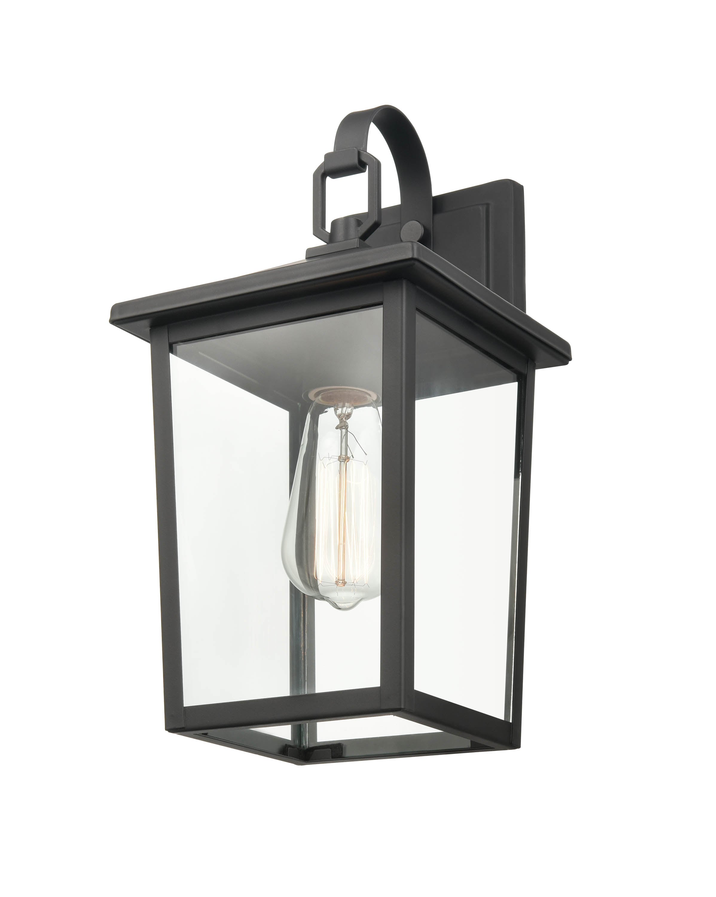 Millennium Lighting Fetterton 2-Light 14-in H Black Dark Sky Outdoor ...