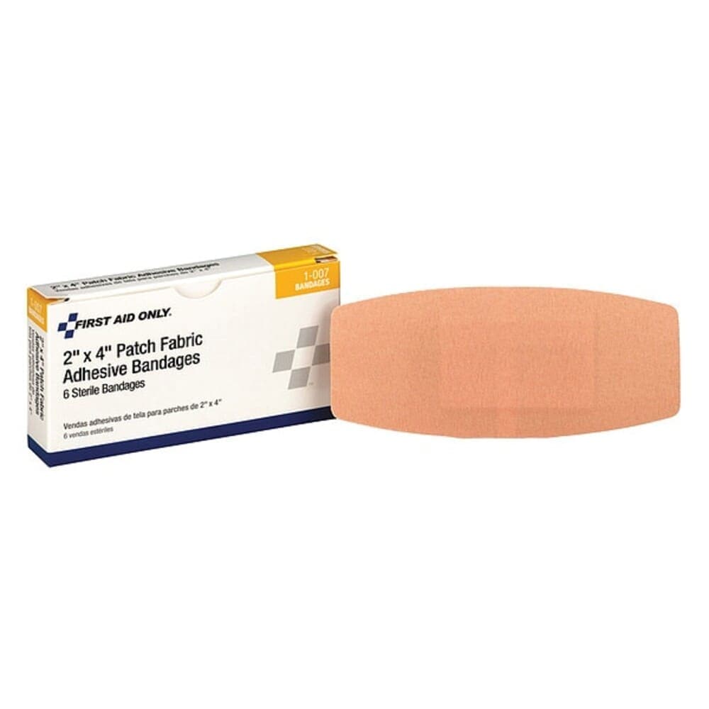 First Aid Only  Bandage Beige Fabric Box 3 In L PK6 1-007