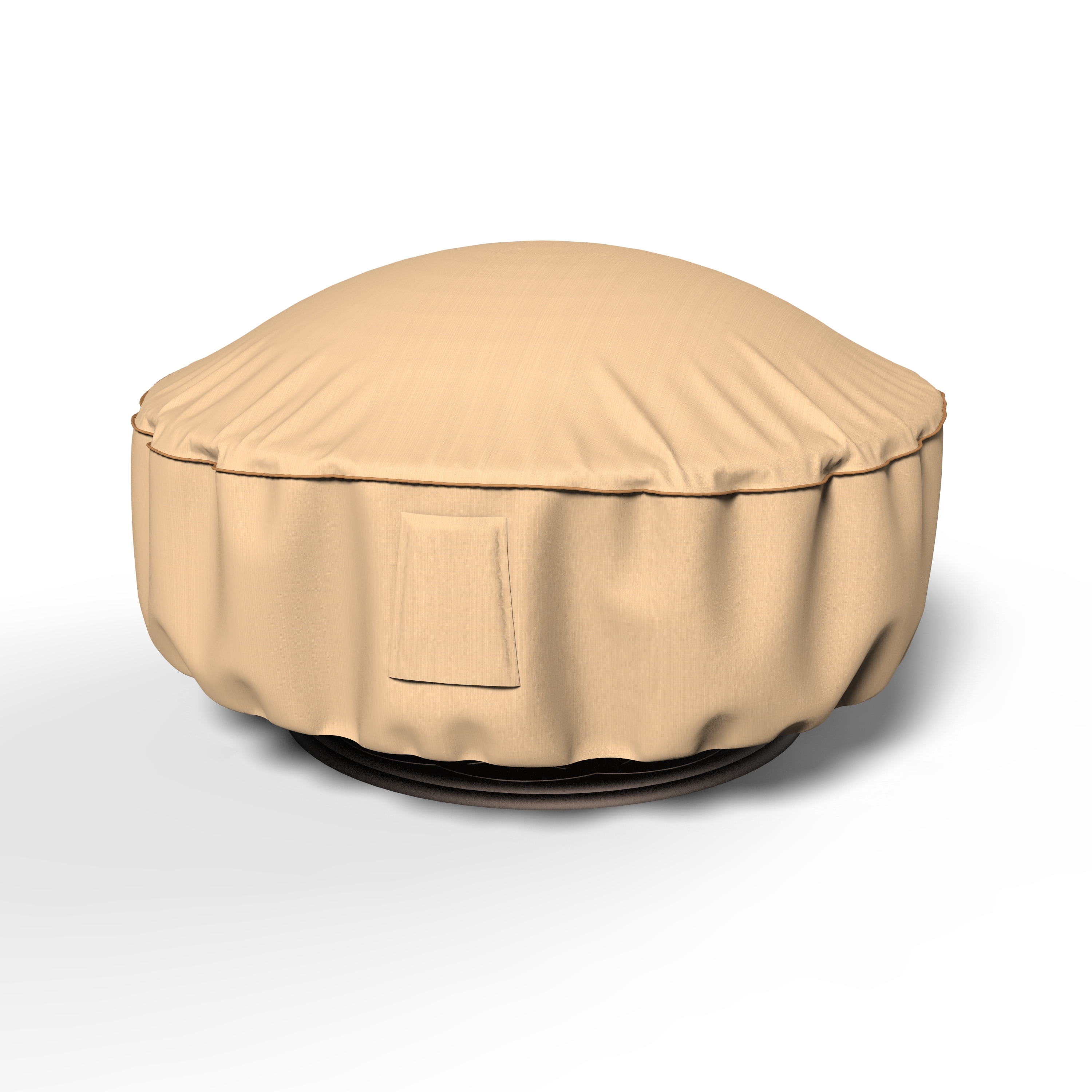 Budge P9A15TNNW2 StormBlock#8482 Savanna 36-Inches Tan Round Firepit Cover