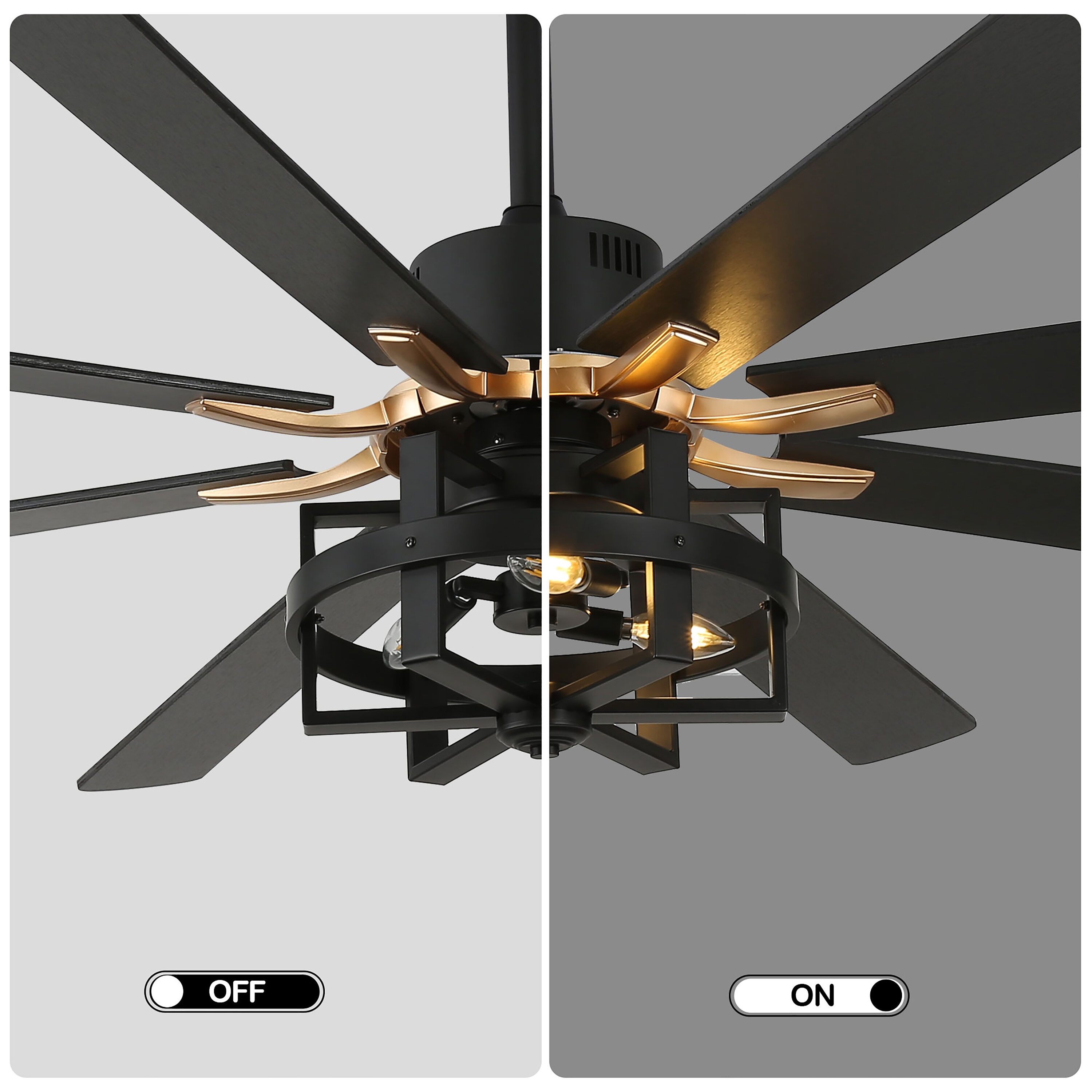 Cusp Barn DC6501-B Ceiling-Fans - View #5