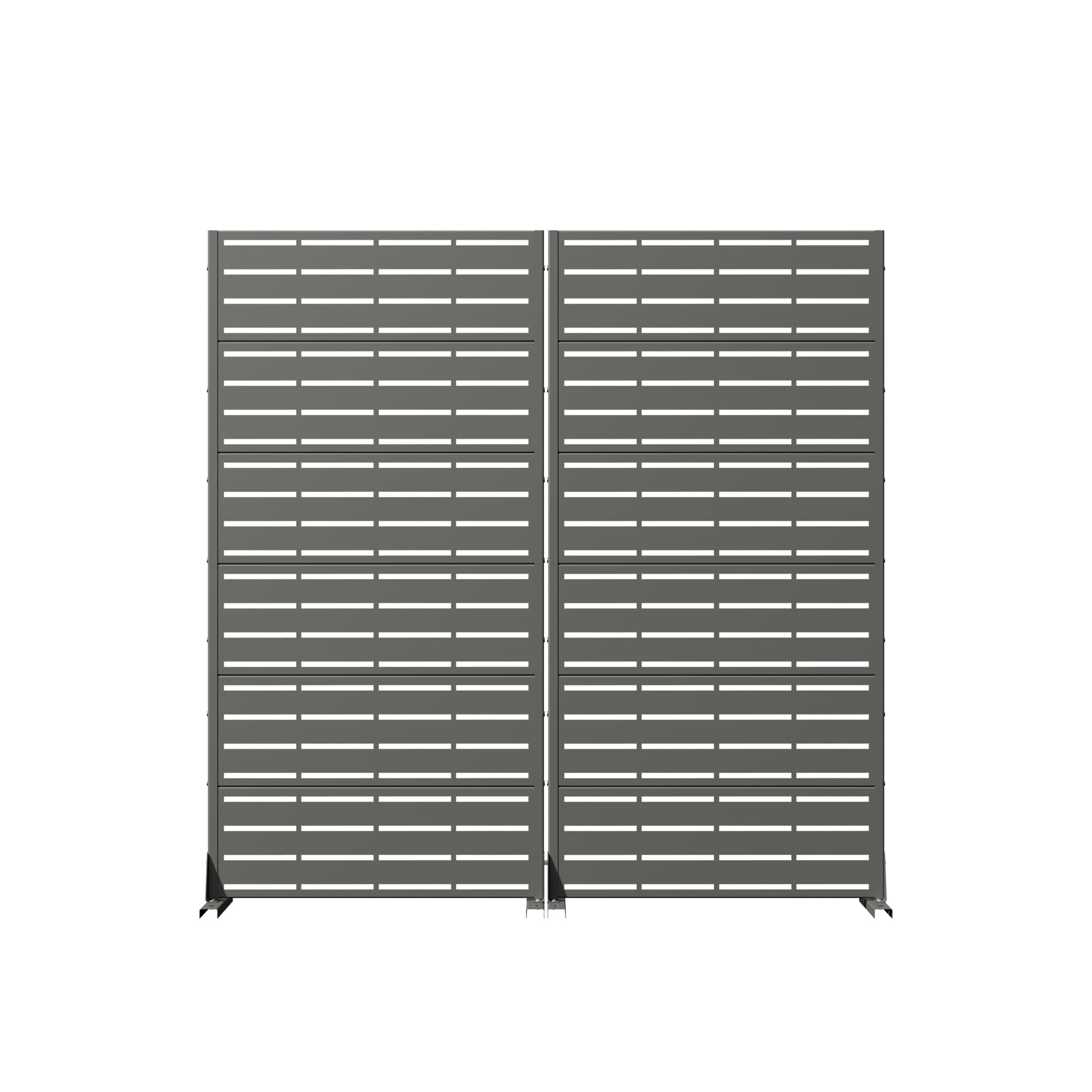 Misty Moon 2 Packs Of 72 in H x 35 in W Outdoor Privacy Screens ...