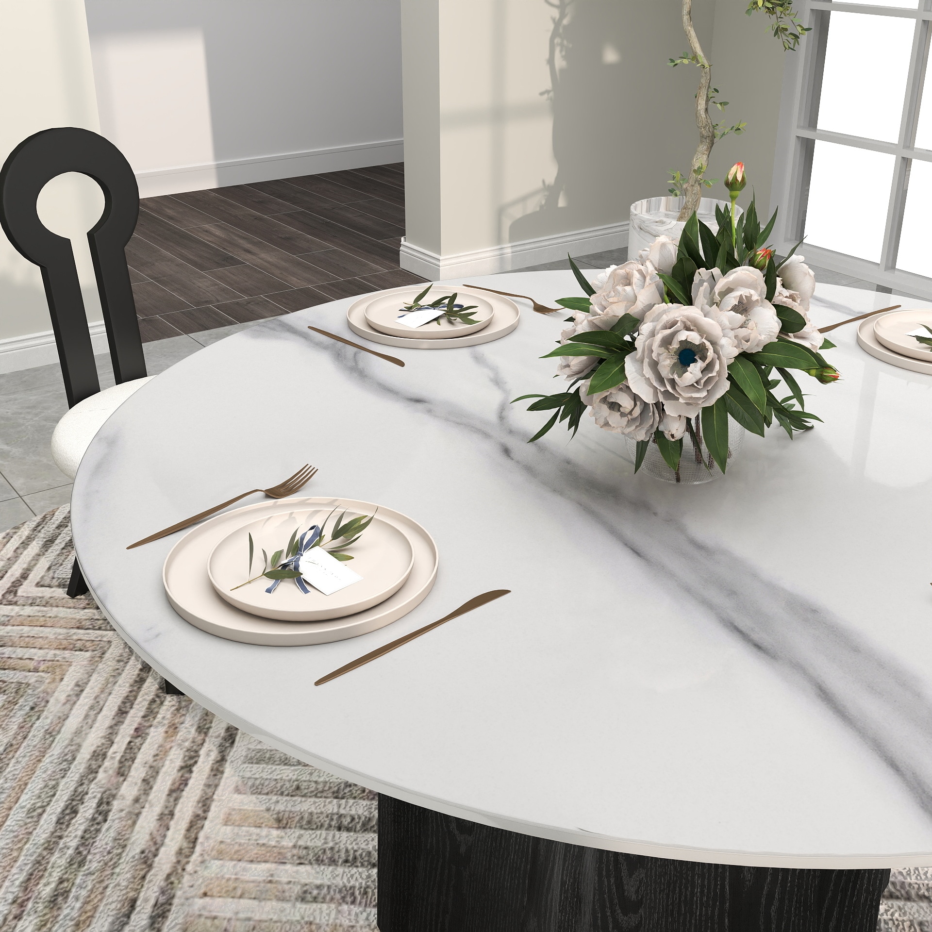BuotiqHom DH-AT-150W-7B Dining-Tables - View #6