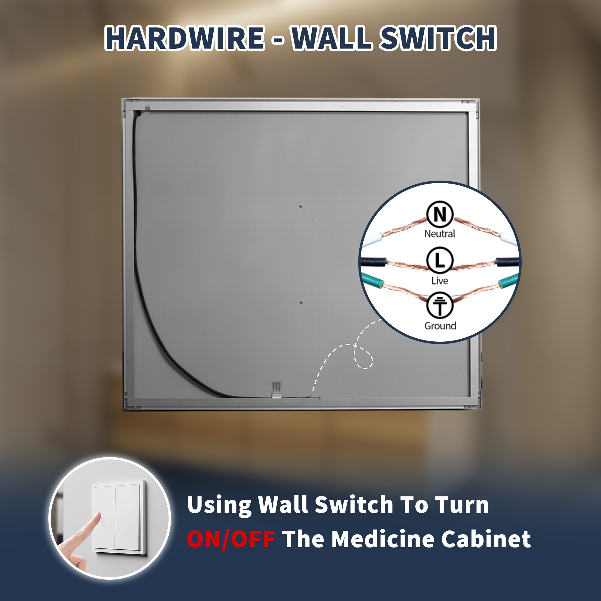 ExBrite MC3632V12DX Bathroom-Medicine-Cabinets - View #17