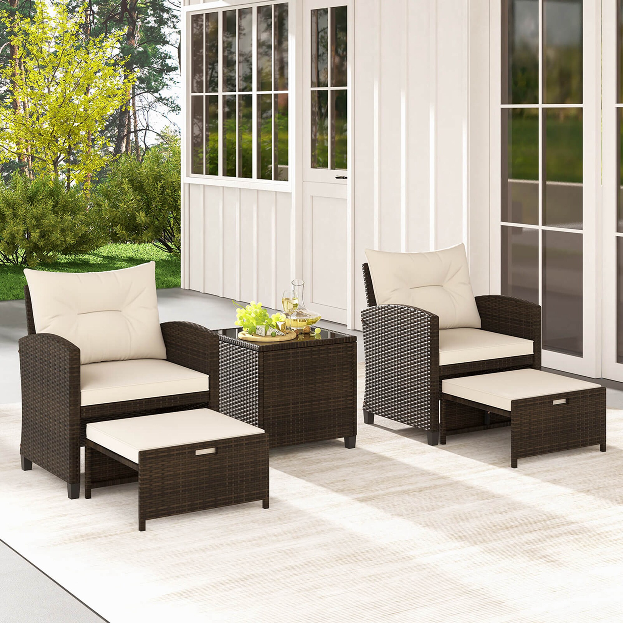Costway HCST02118 Patio-Conversation-Sets - View #7