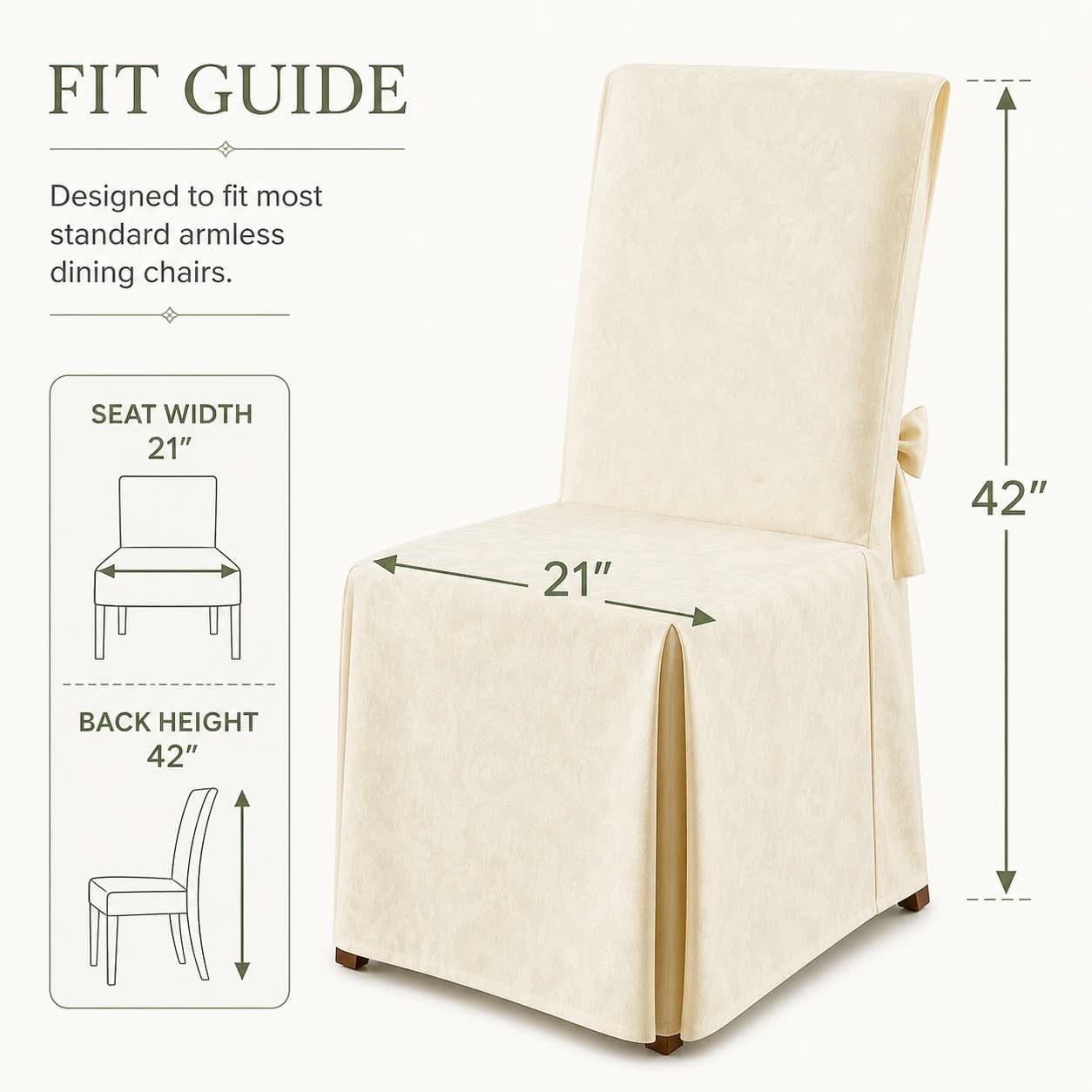 BrylaneHome 196438724080 slipcovers - View #6