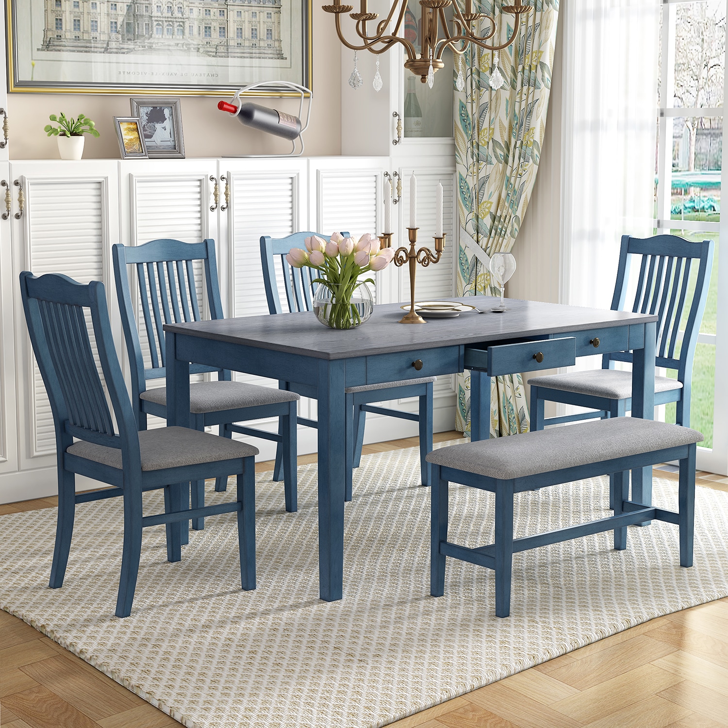SINOFURN SYA010137GY Dining-Sets - View #19