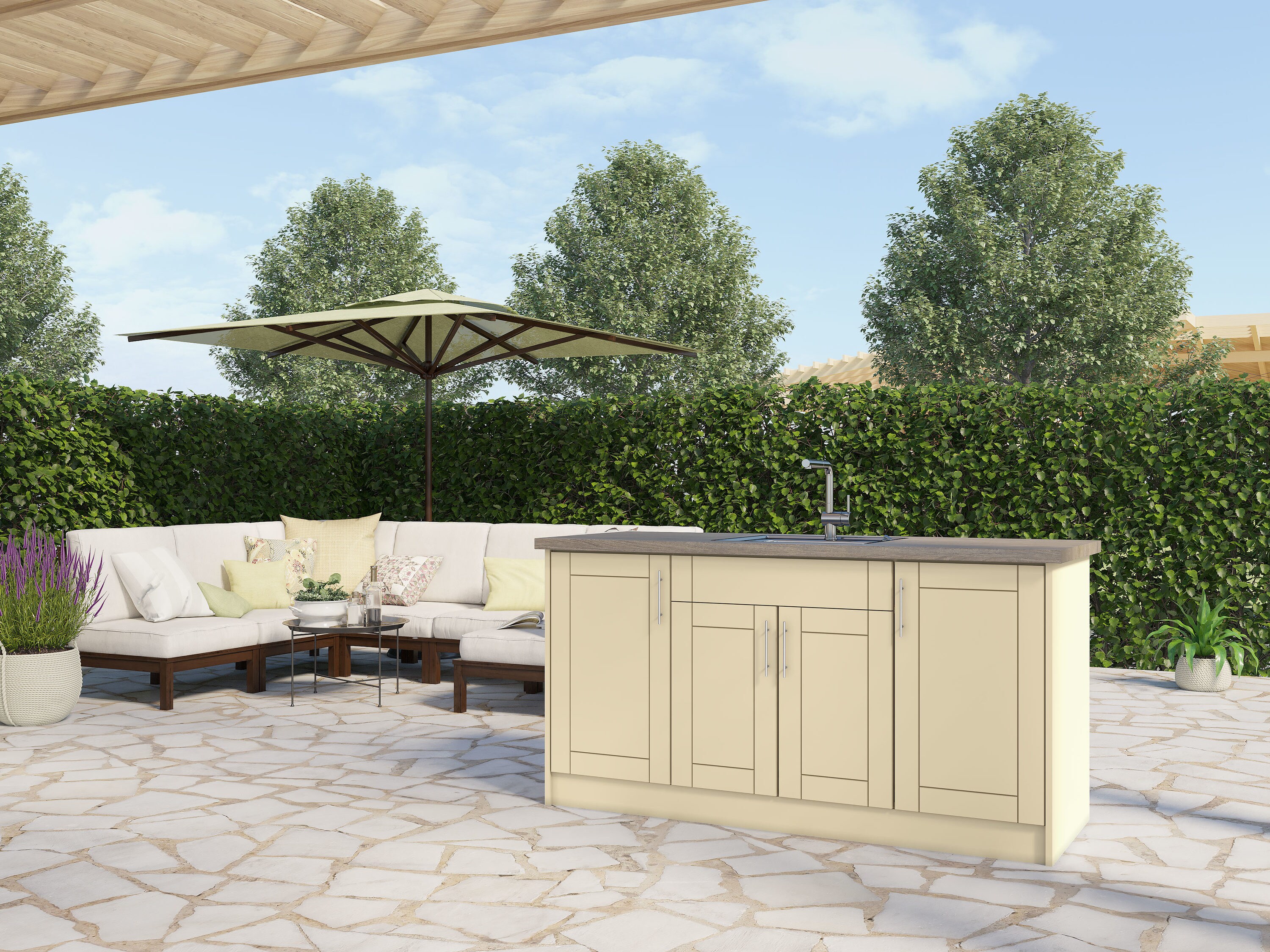 WeatherStrong WSE66SB-SBB Modular-Outdoor-Kitchens - View #2