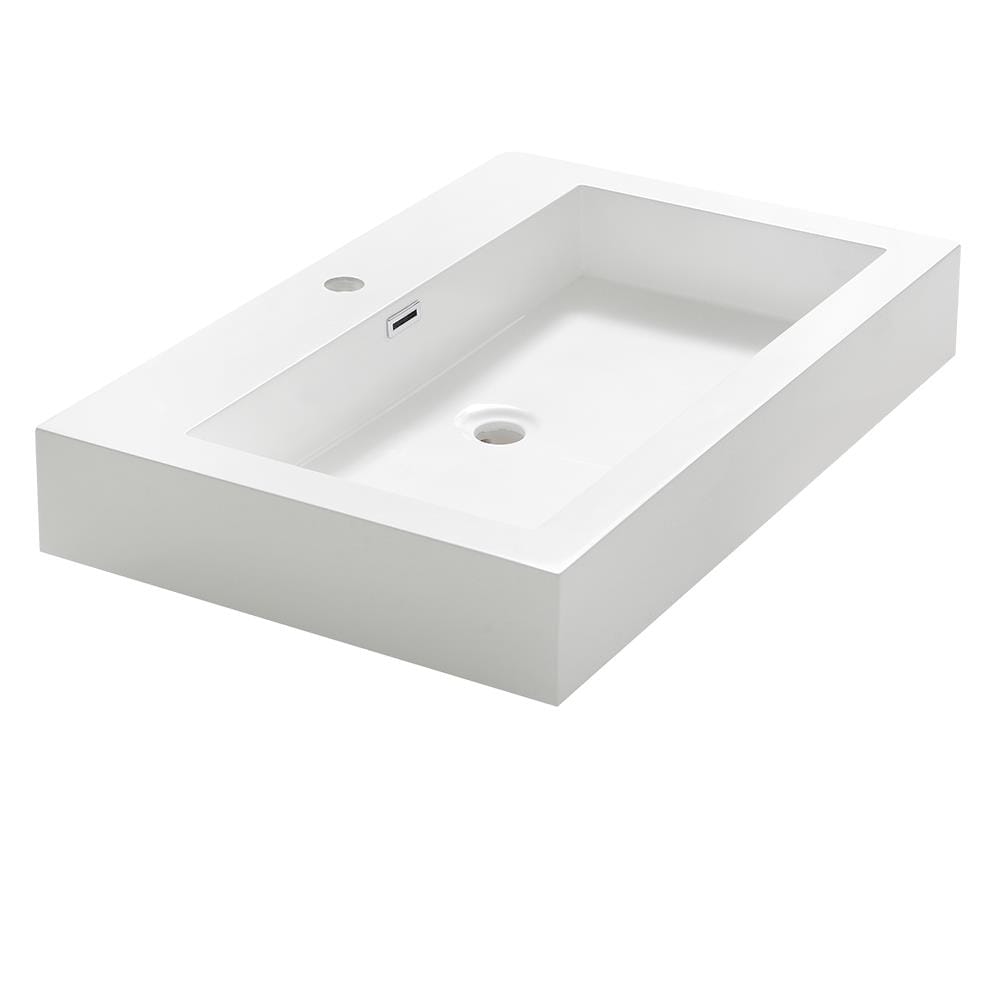 Fresca FVS8030WH Bath-Sink - View #3