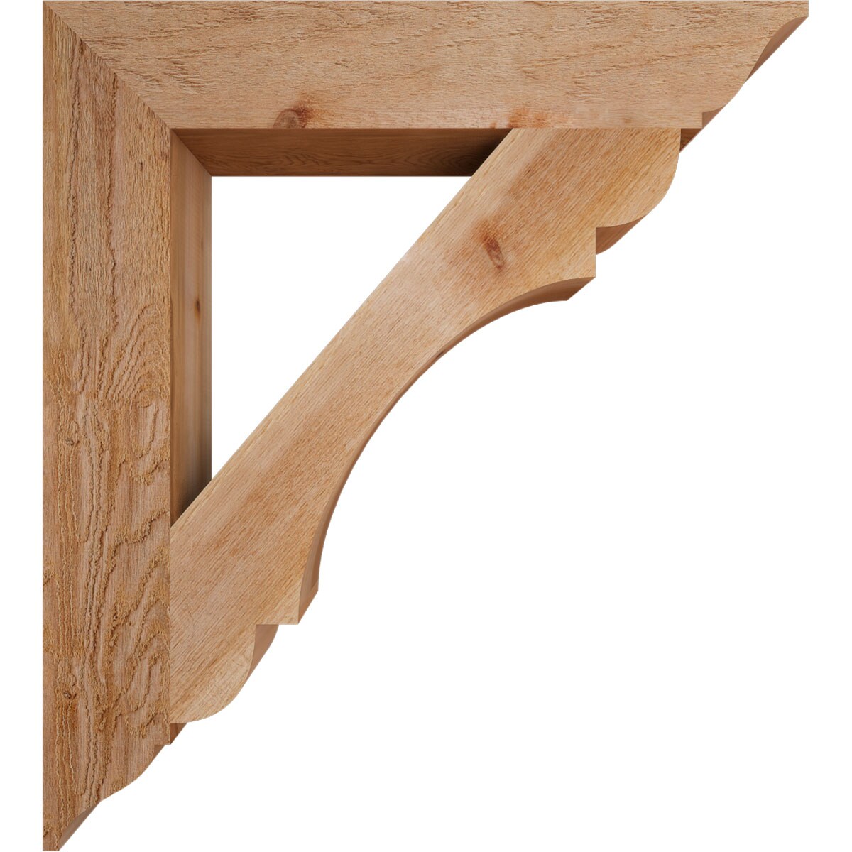 Ekena Millwork BKT06X36X40OLY01RWR corbels - View #3