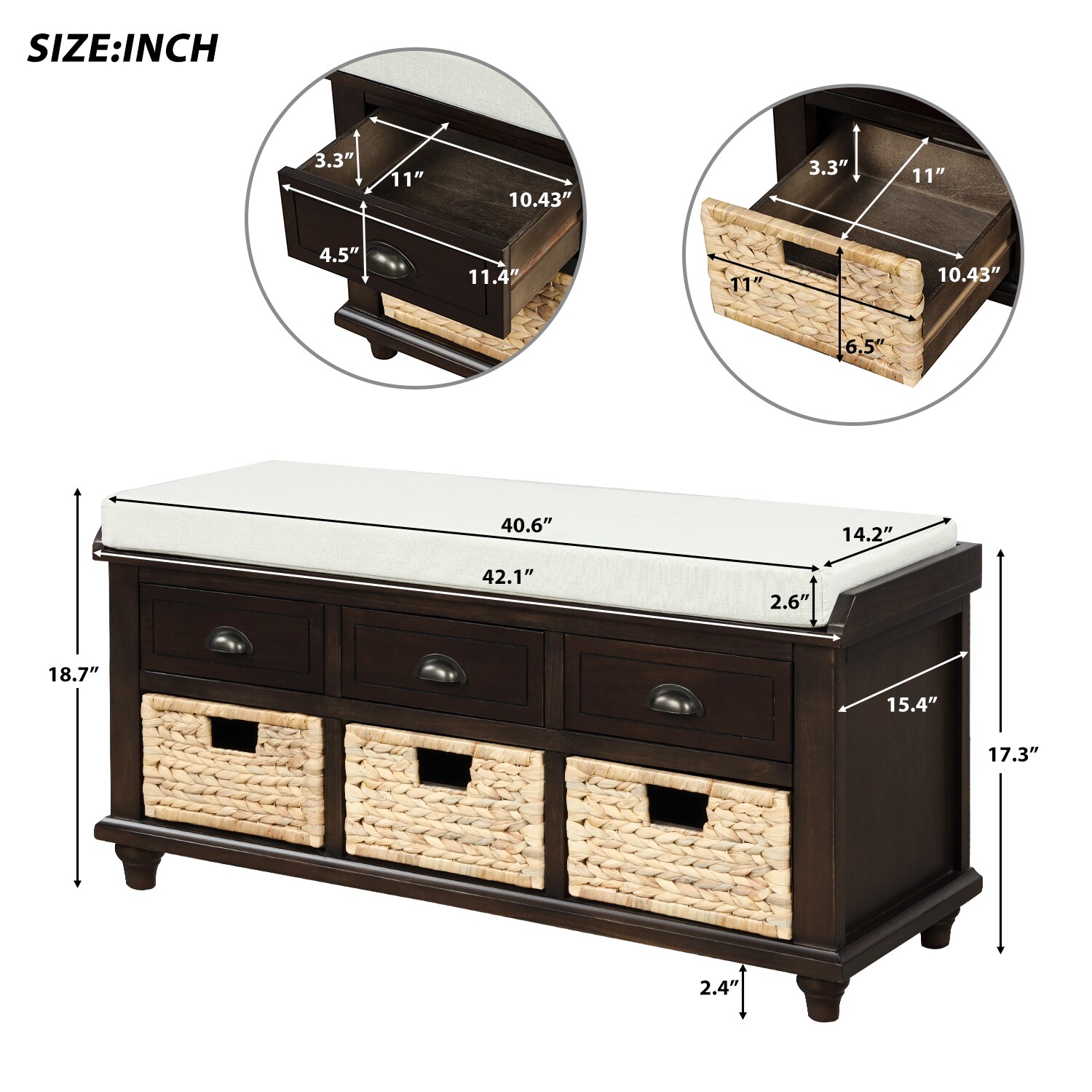 ZAKLOOP WUMS292400AAC Storage-Drawers - View #7
