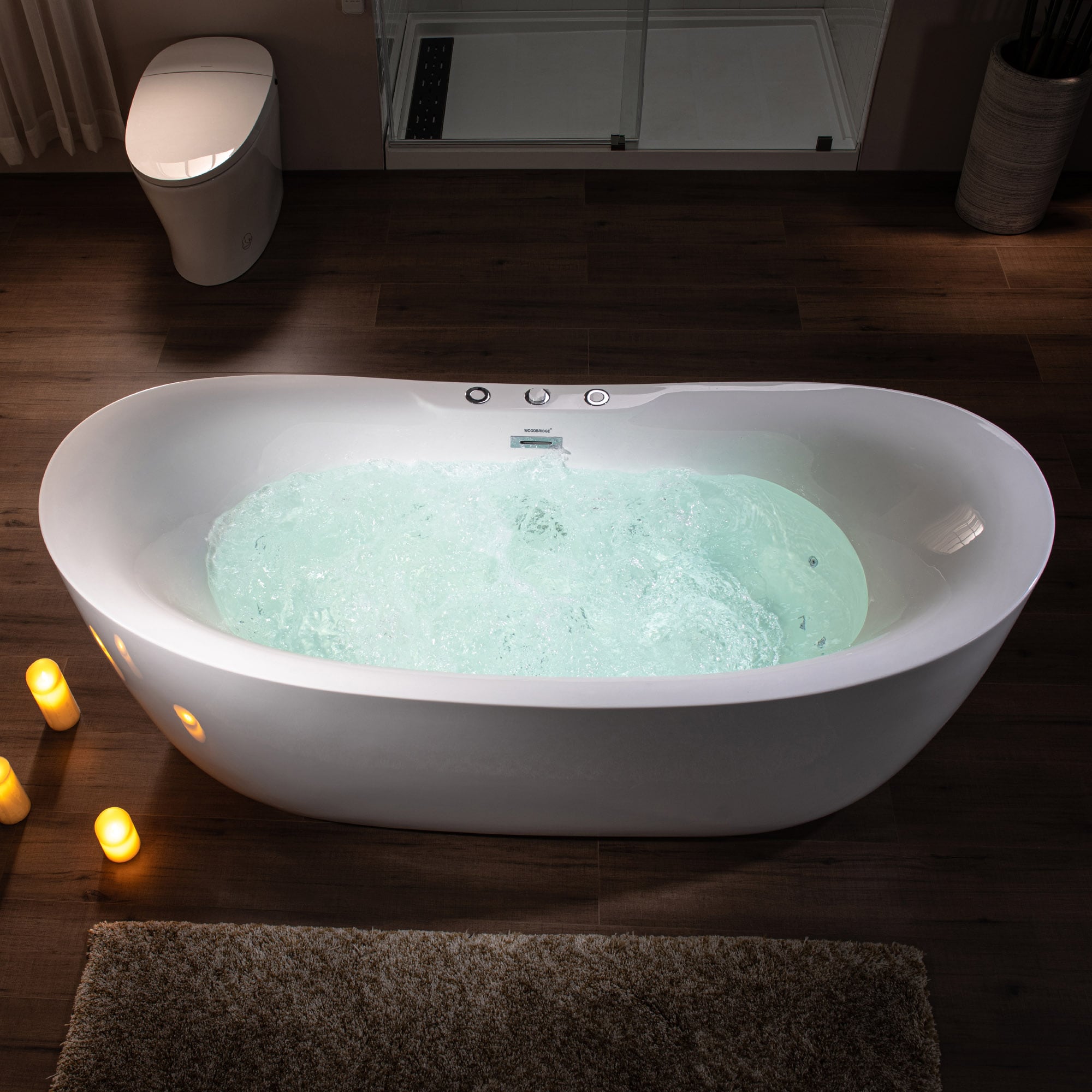 Portable whirlpool Jet Spa Bath - With Adjustable Swivel Jet, 2